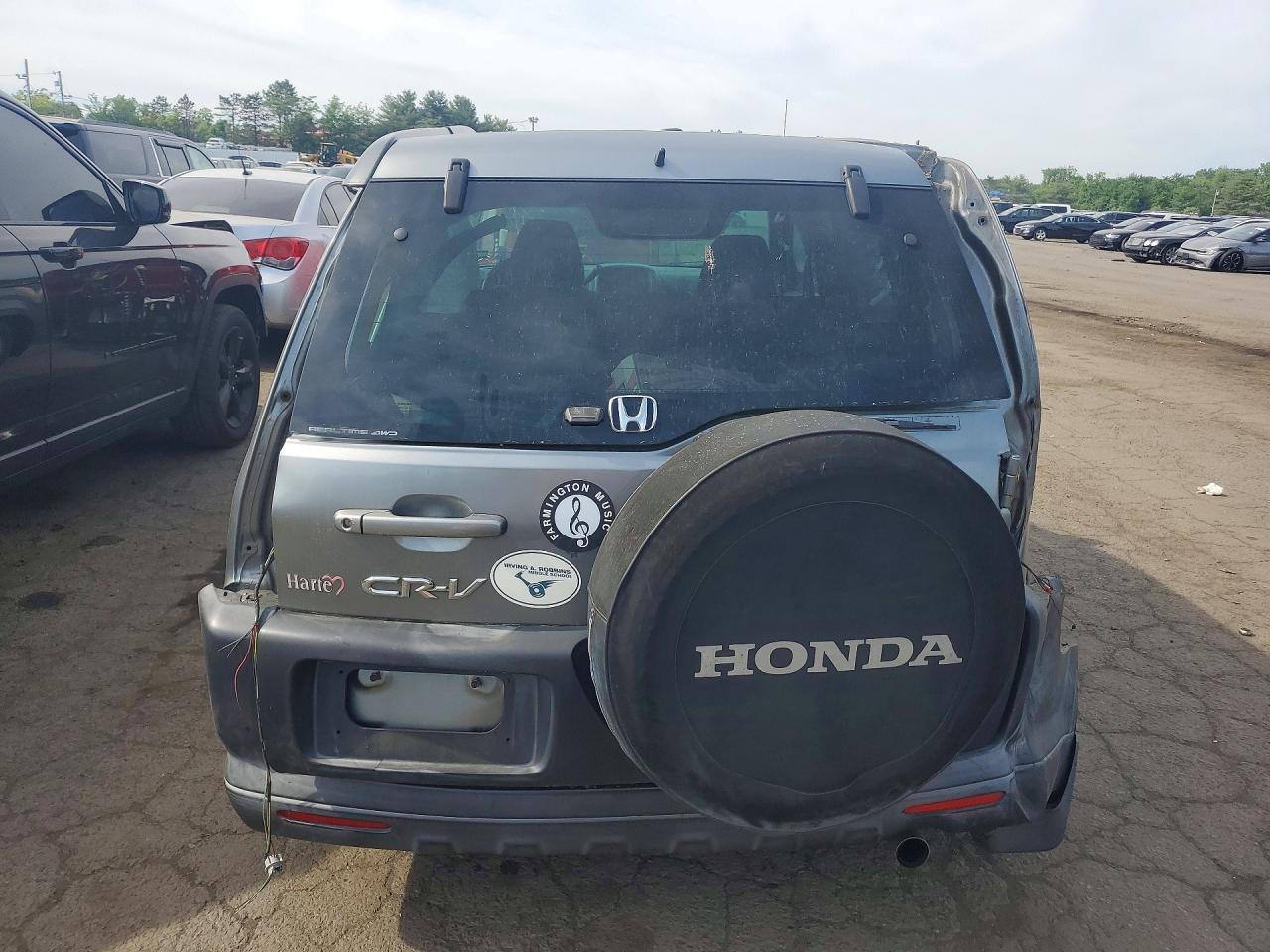 2005 Honda Cr-v Ex Серый vin: SHSRD78855U339241
