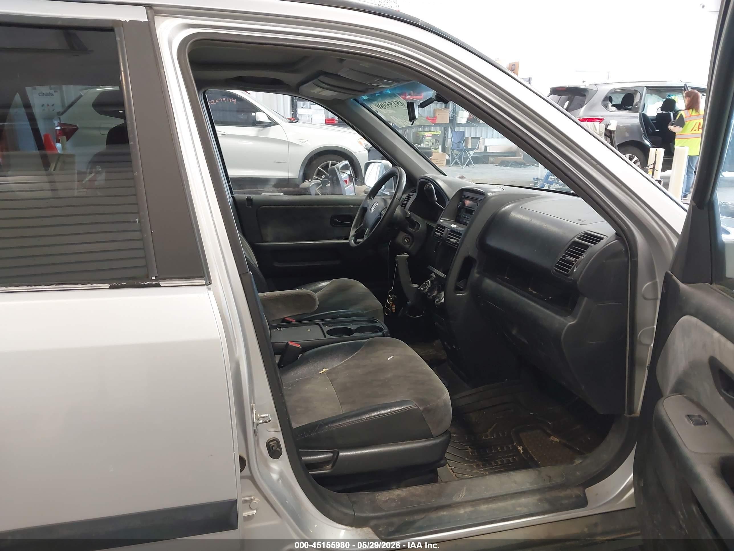 2003 Honda Cr-v Ex Серебряный vin: SHSRD78863U109303