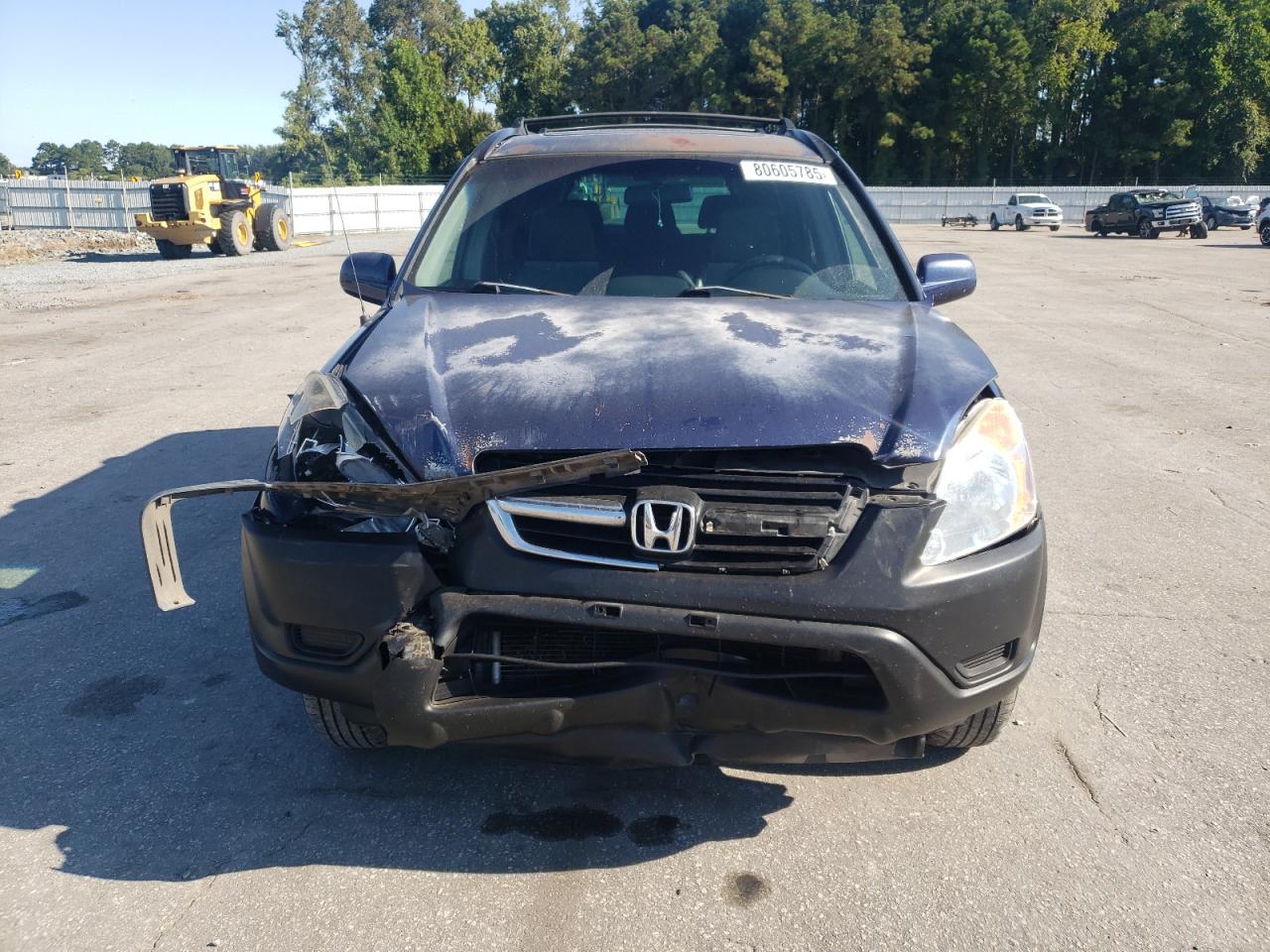 2003 Honda Cr-v Ex Синий vin: SHSRD78863U122259