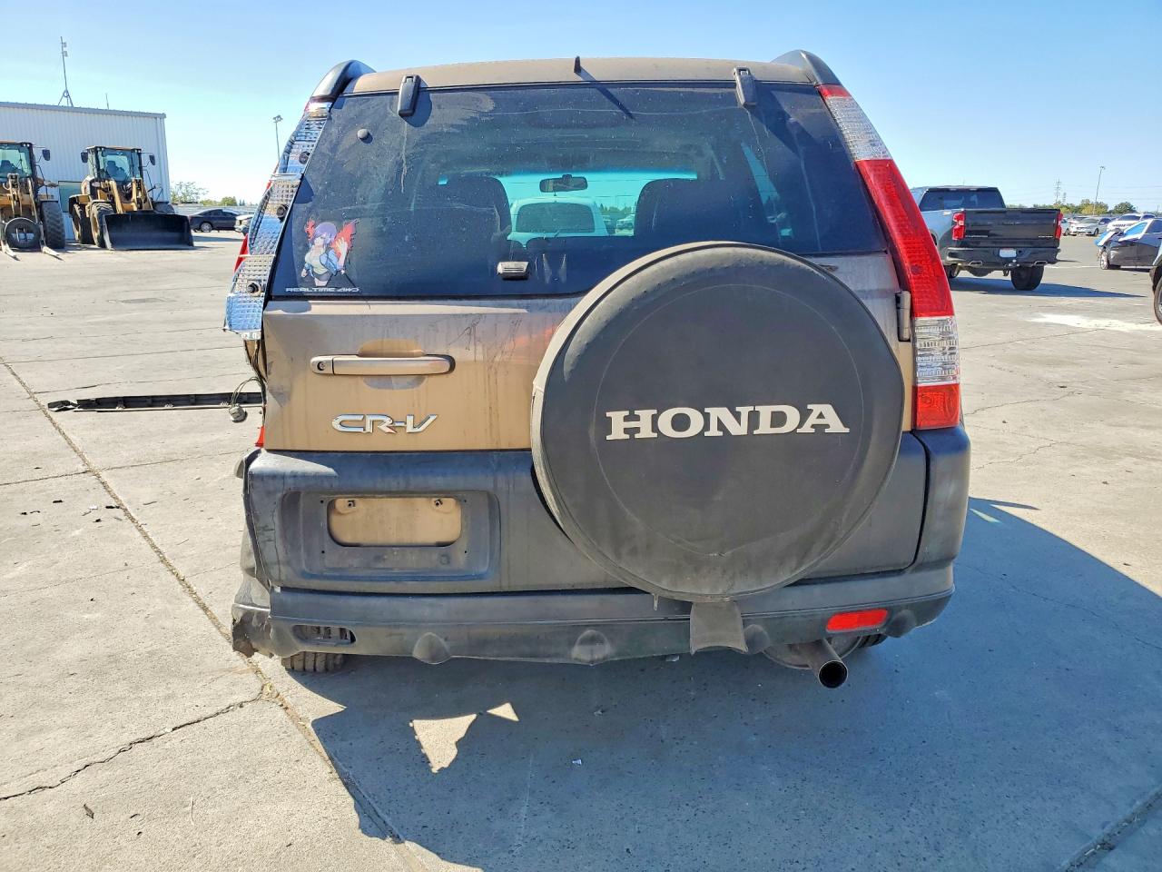 2003 Honda Cr-v Ex Brown vin: SHSRD78863U133584