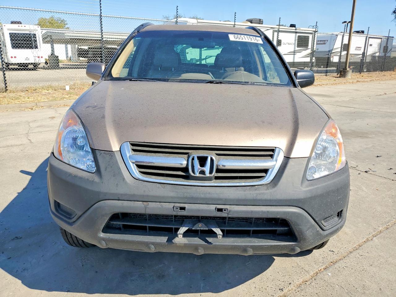 2003 Honda Cr-v Ex Brown vin: SHSRD78863U133584