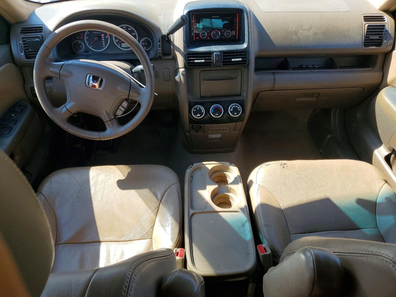 2003 Honda Cr-v Ex Brown vin: SHSRD78863U133584
