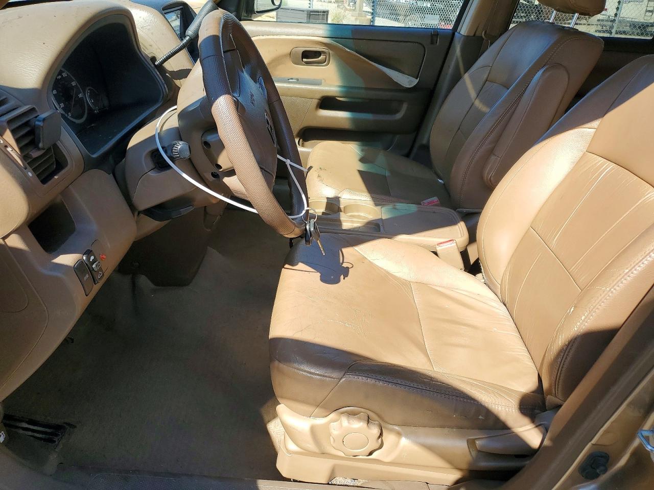 2003 Honda Cr-v Ex Brown vin: SHSRD78863U133584