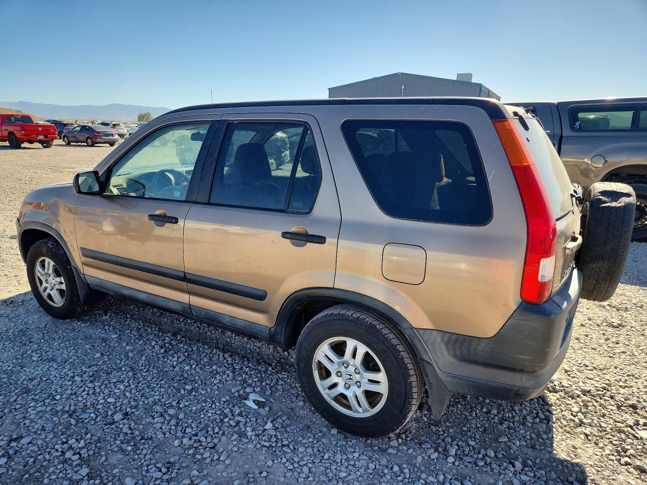 2003 Honda Cr-v Ex Brown vin: SHSRD78863U144049