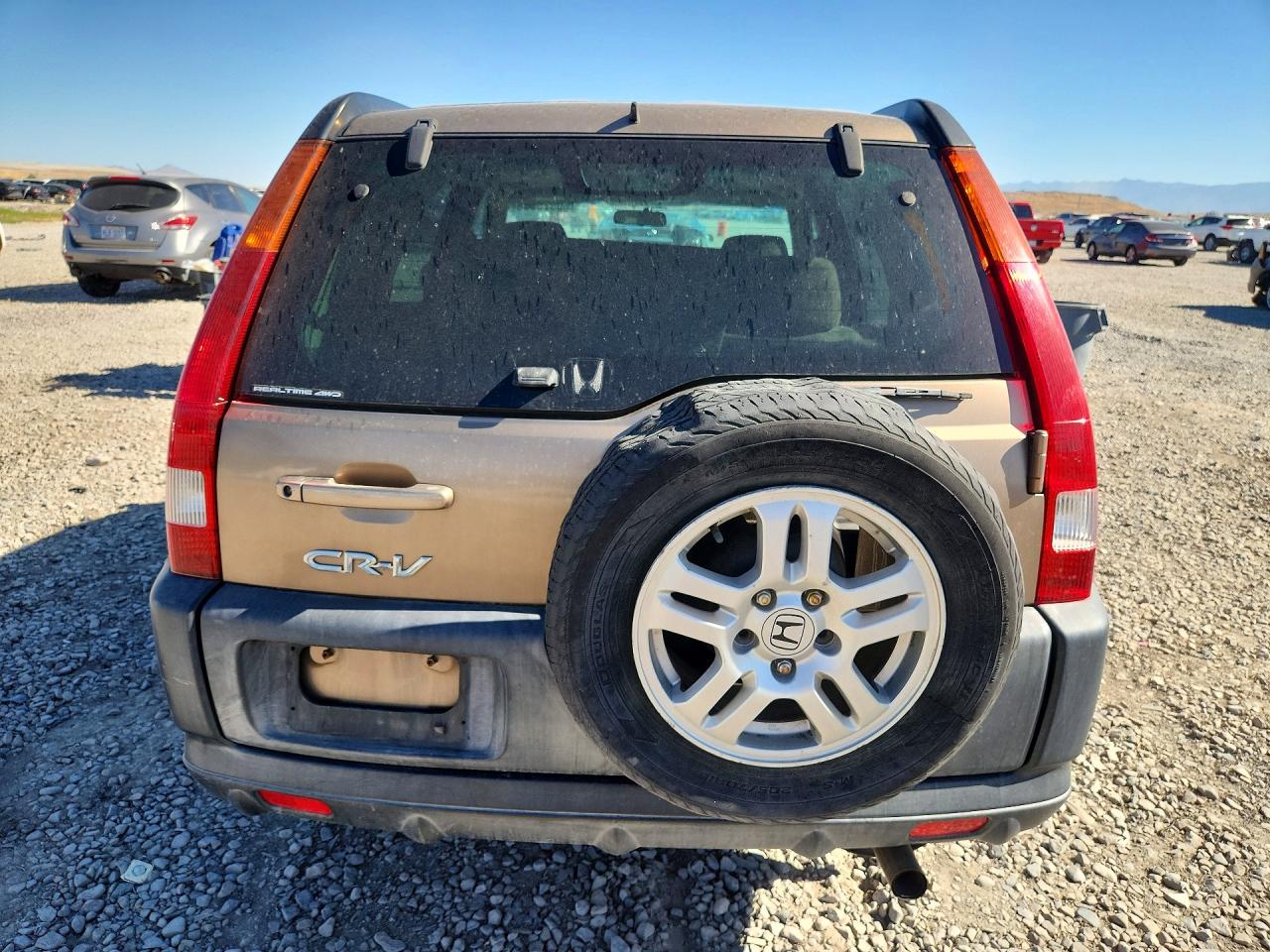2003 Honda Cr-v Ex Brown vin: SHSRD78863U144049
