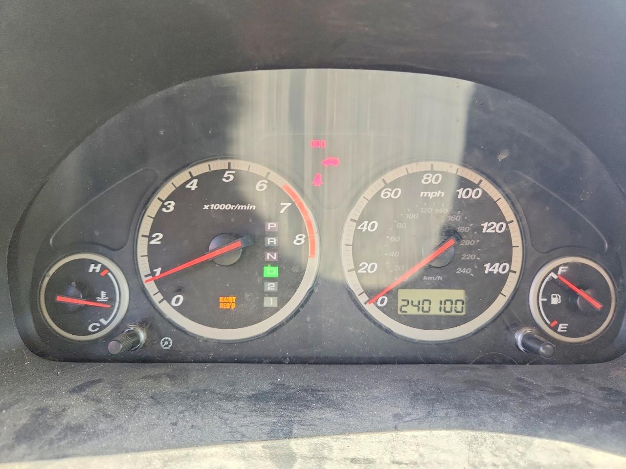 2003 Honda Cr-v Ex Brown vin: SHSRD78863U144049