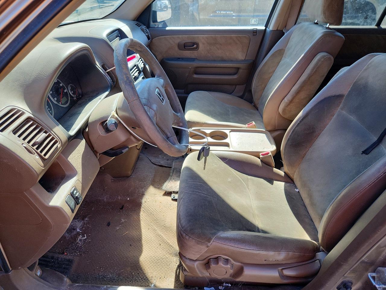 2003 Honda Cr-v Ex Brown vin: SHSRD78863U144049