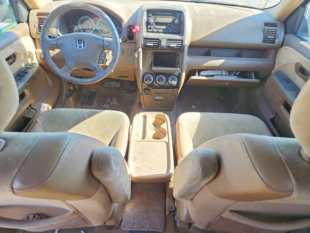 2003 Honda Cr-v Ex Brown vin: SHSRD78863U144049