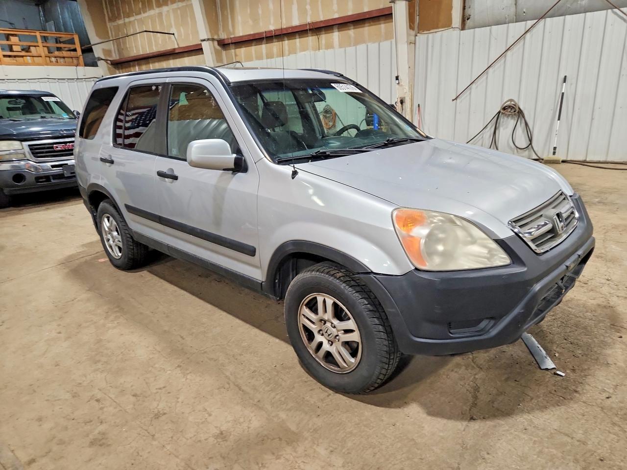 2003 Honda Cr-v Ex Silver vin: SHSRD78863U159408