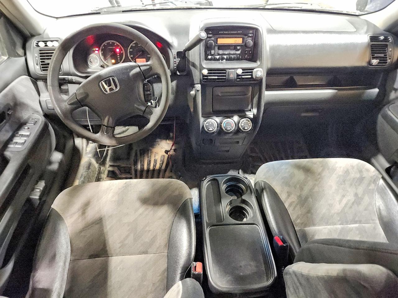 2003 Honda Cr-v Ex Silver vin: SHSRD78863U159408