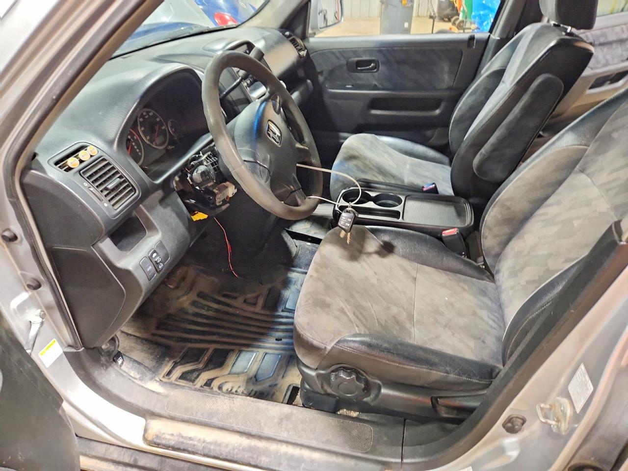 2003 Honda Cr-v Ex Silver vin: SHSRD78863U159408