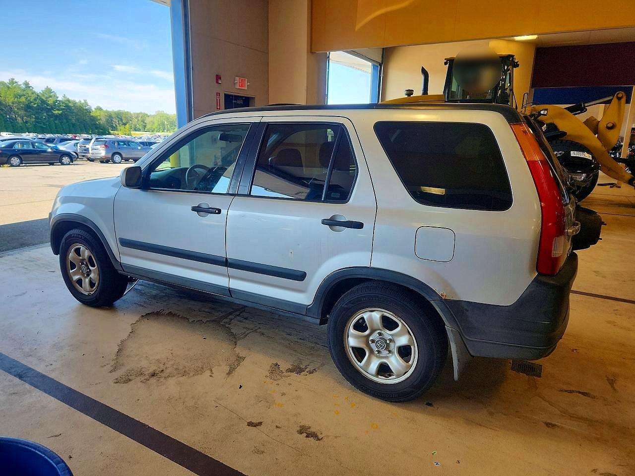 2004 Honda Cr-v Ex Silver vin: SHSRD78864U220712