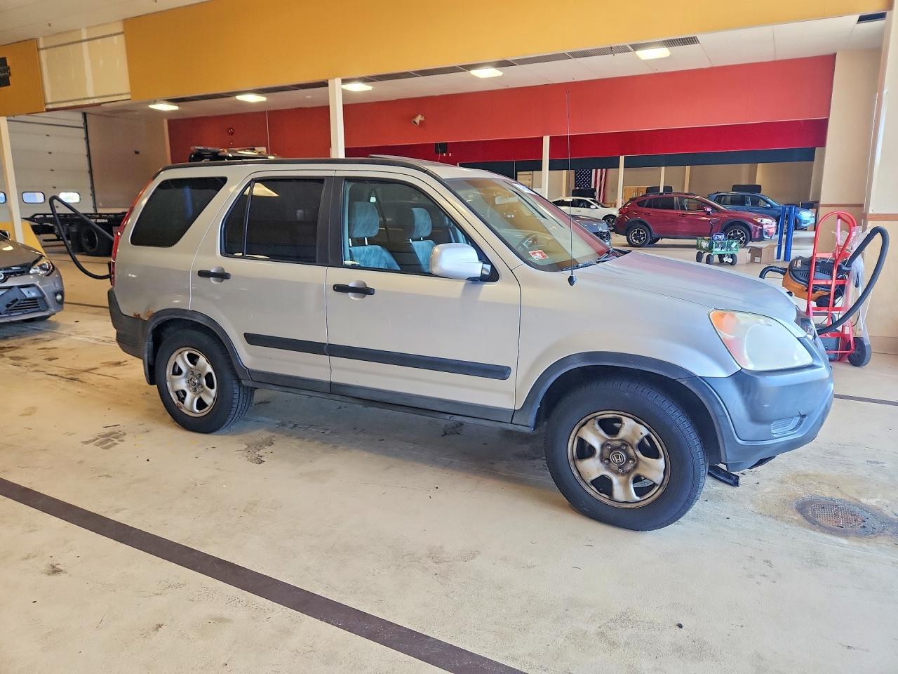 2004 Honda Cr-v Ex Silver vin: SHSRD78864U220712