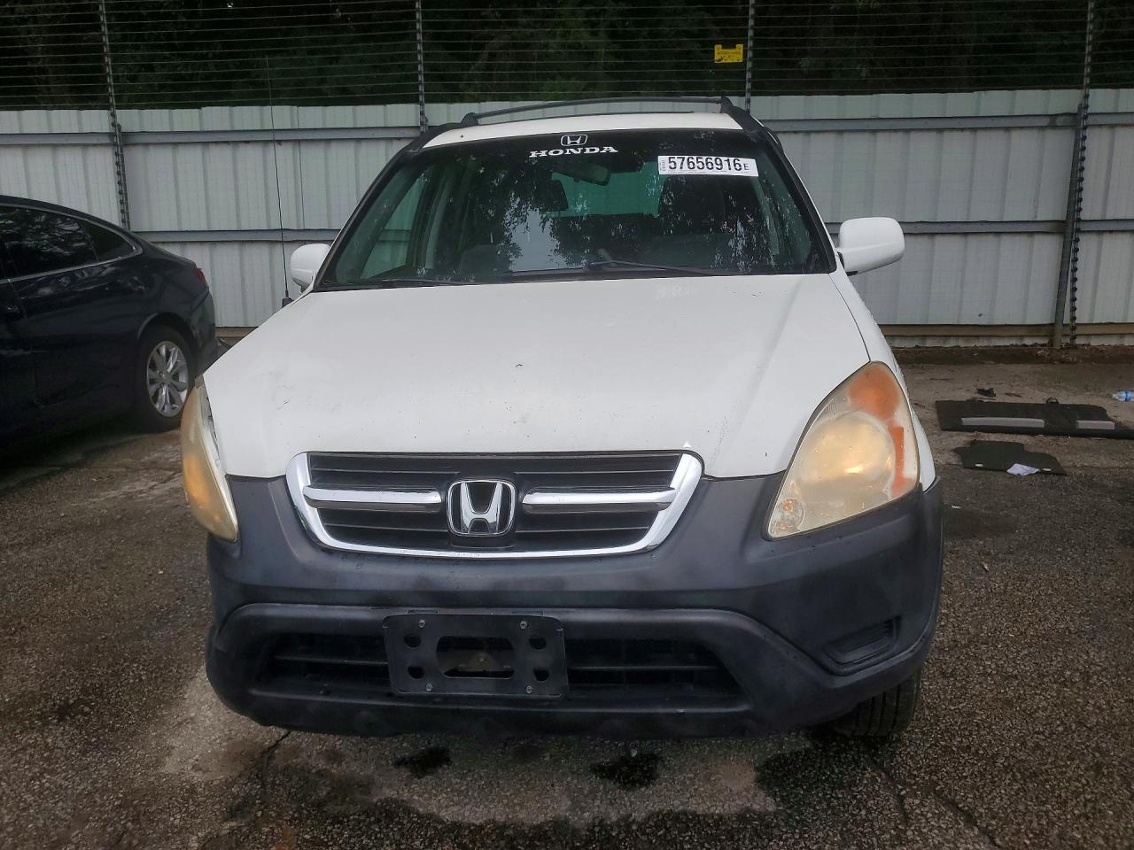 2004 Honda Cr-v Ex White vin: SHSRD78864U222623