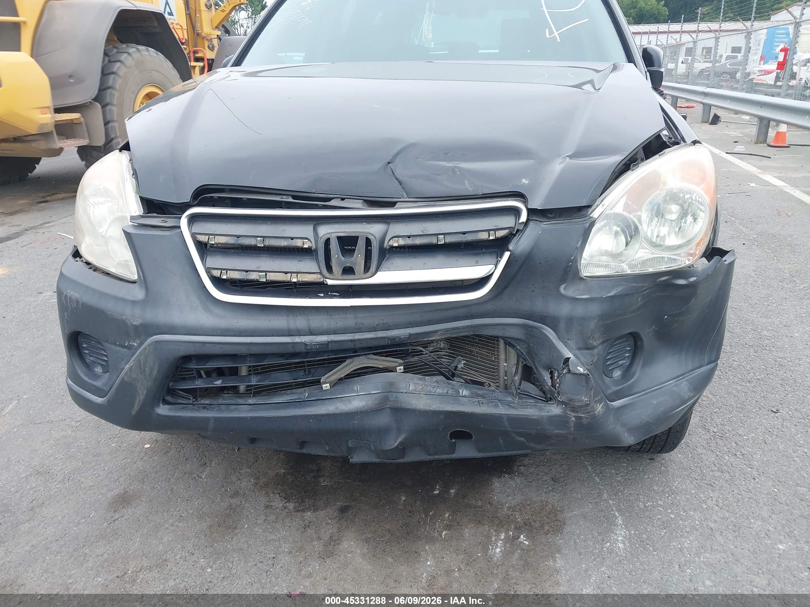 2005 Honda Cr-v Ex Black vin: SHSRD78865U300741