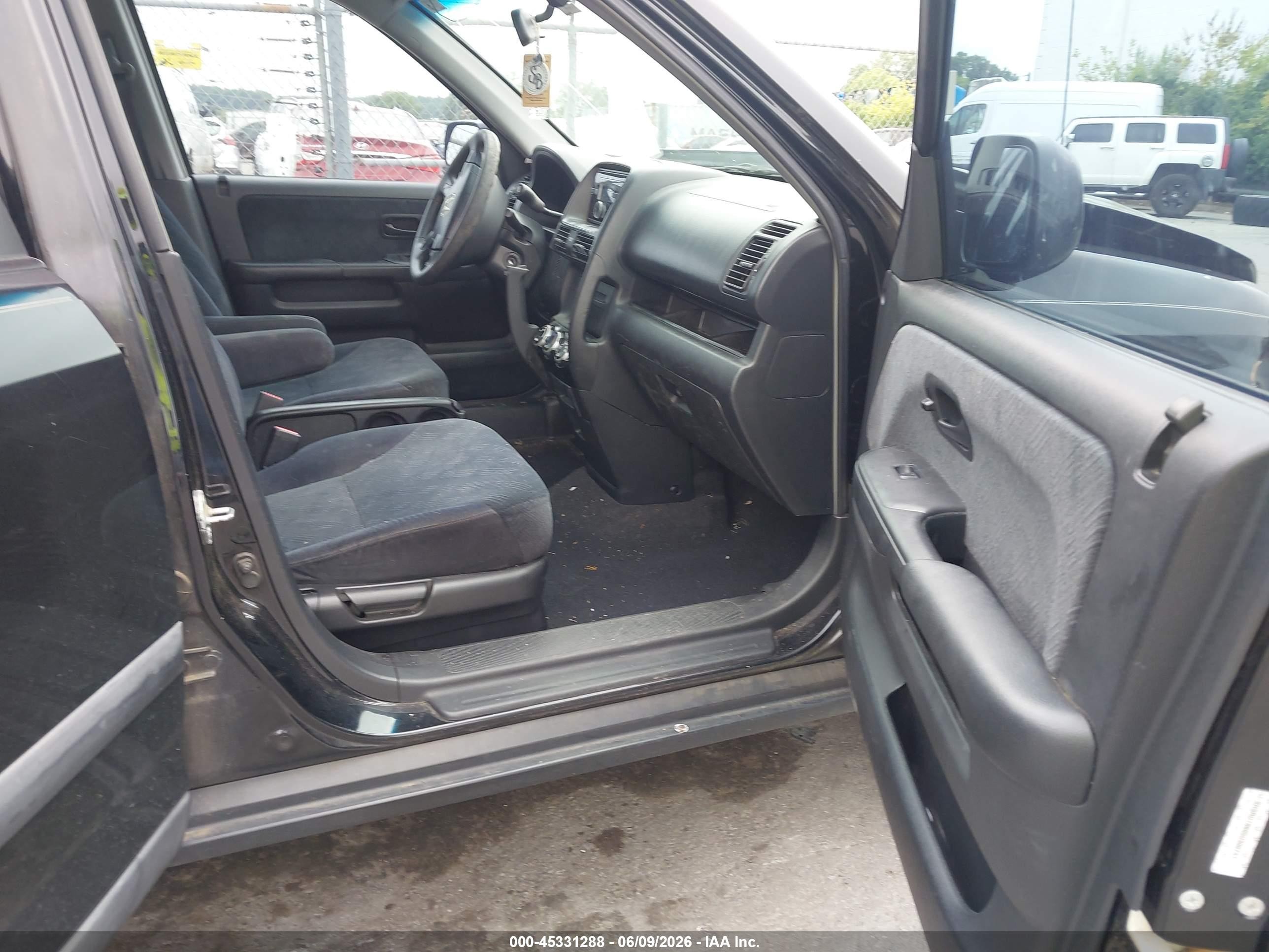 2005 Honda Cr-v Ex Black vin: SHSRD78865U300741