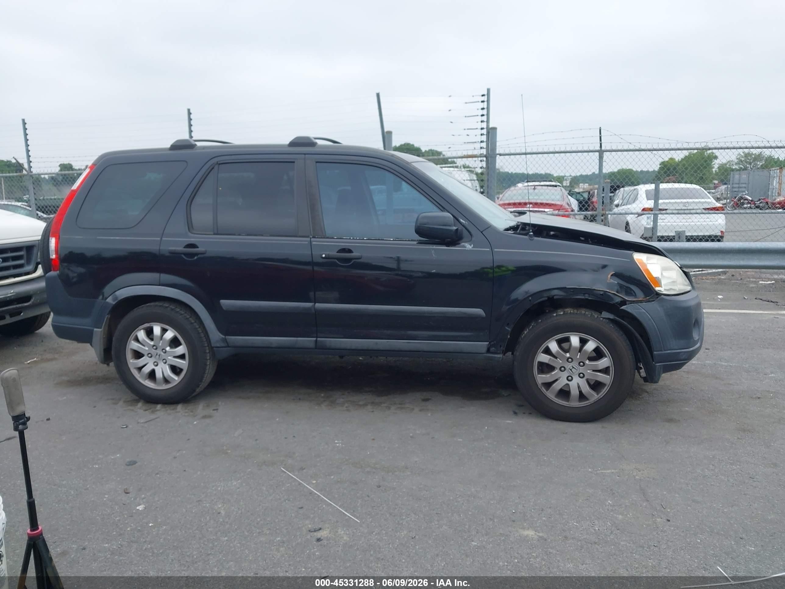 2005 Honda Cr-v Ex Black vin: SHSRD78865U300741