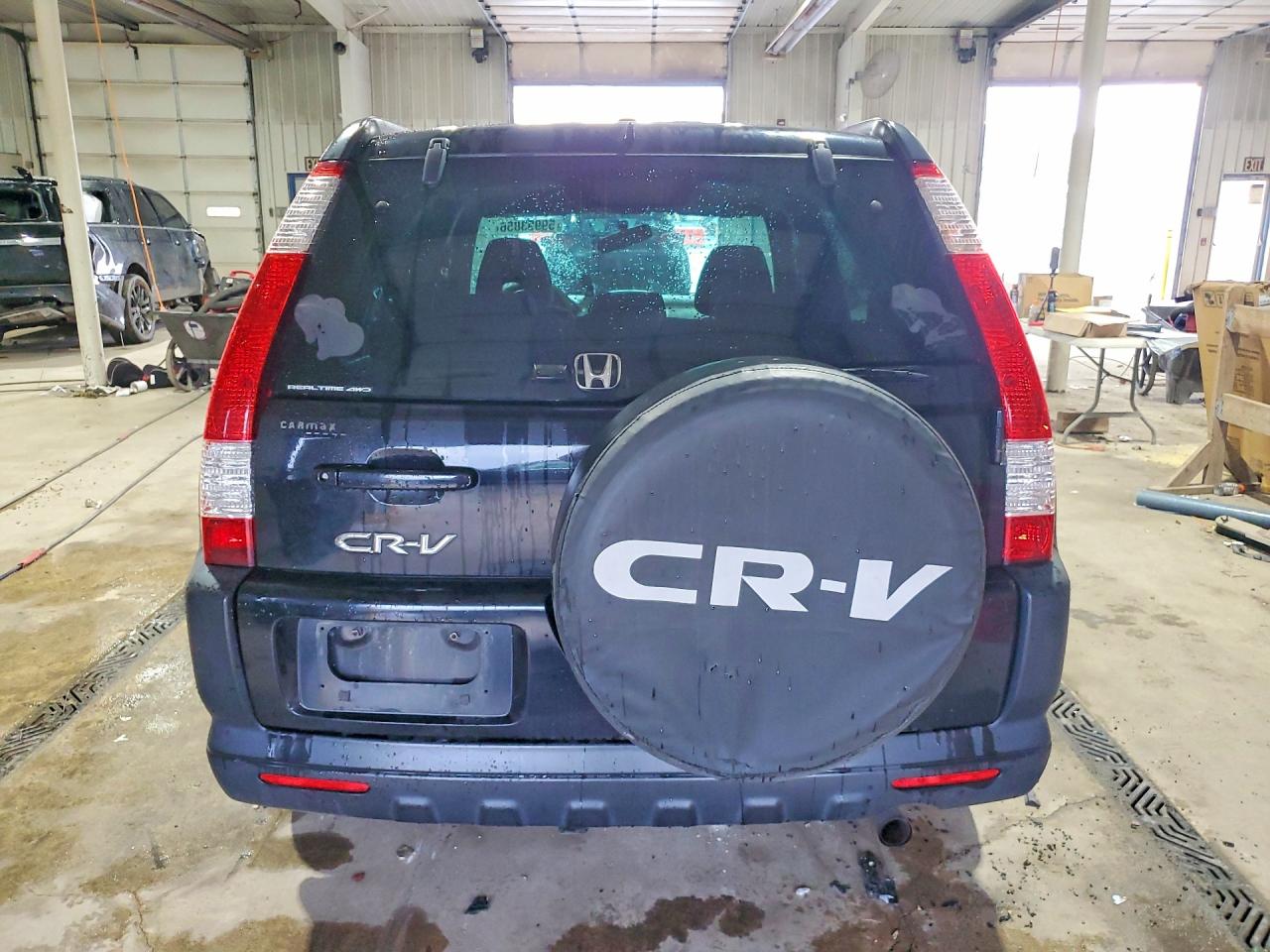 2005 Honda Cr-v Ex Black vin: SHSRD78865U310198
