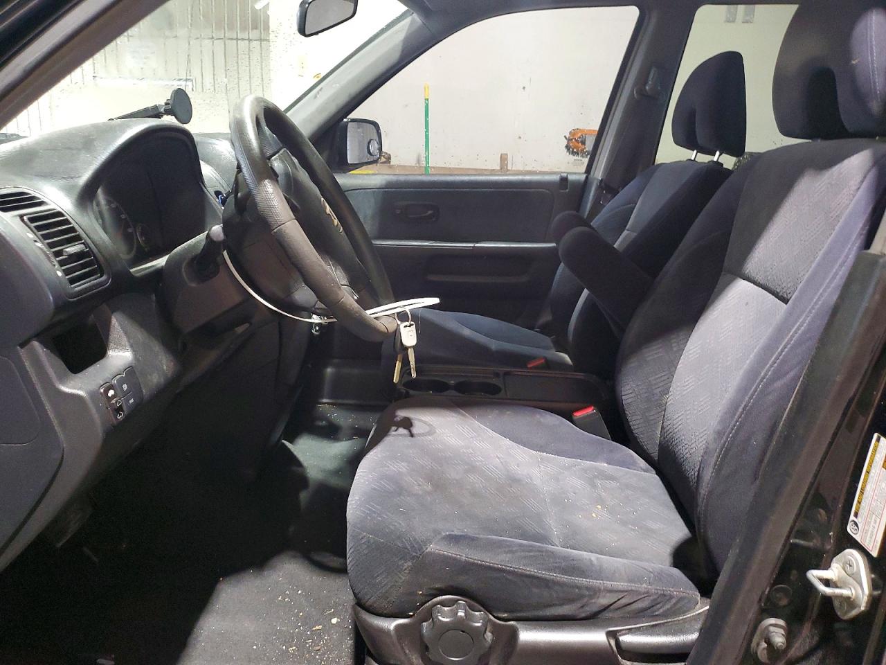 2005 Honda Cr-v Ex Black vin: SHSRD78865U310198