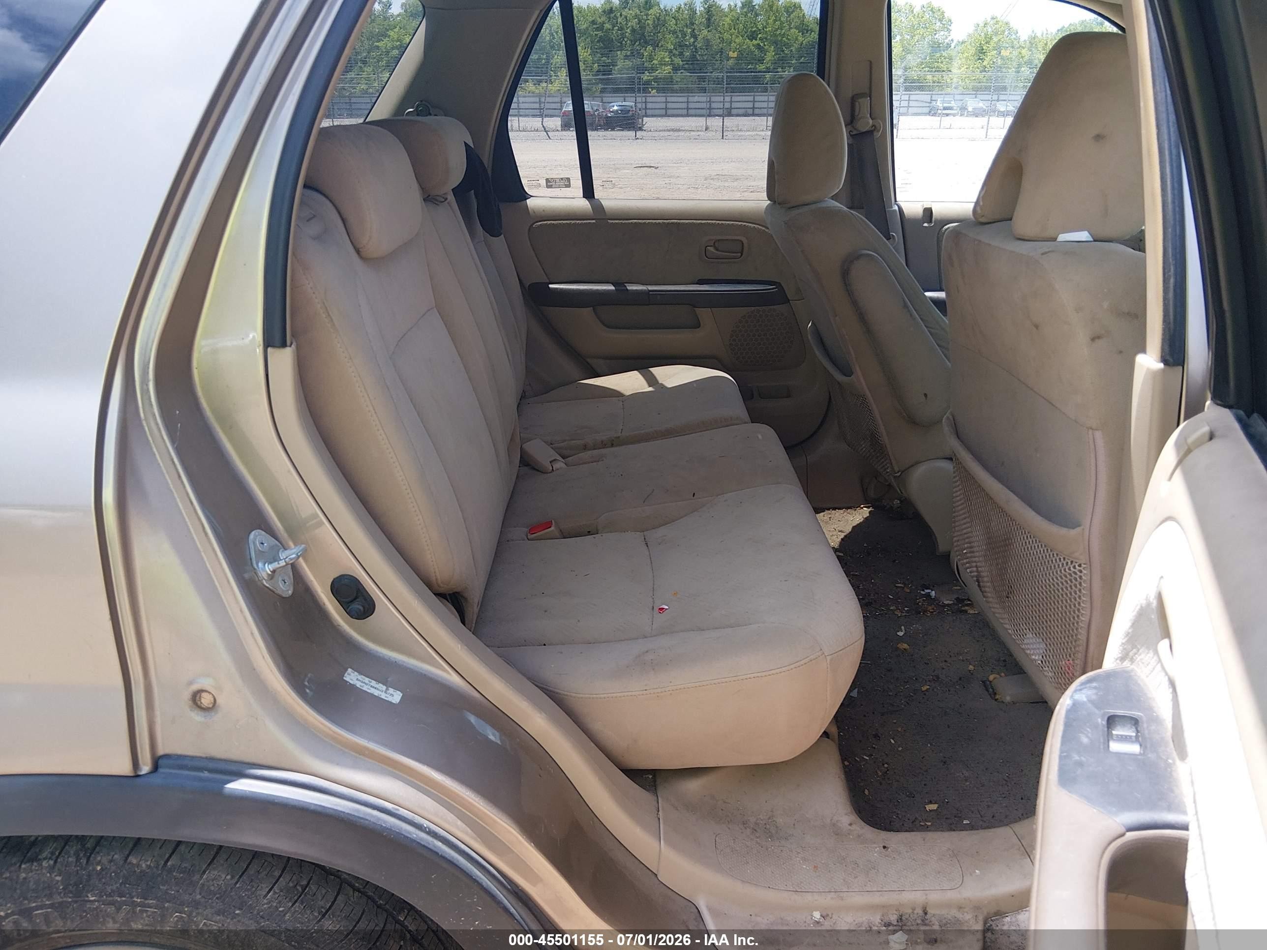 2005 Honda Cr-v Ex Pewter vin: SHSRD78865U315725