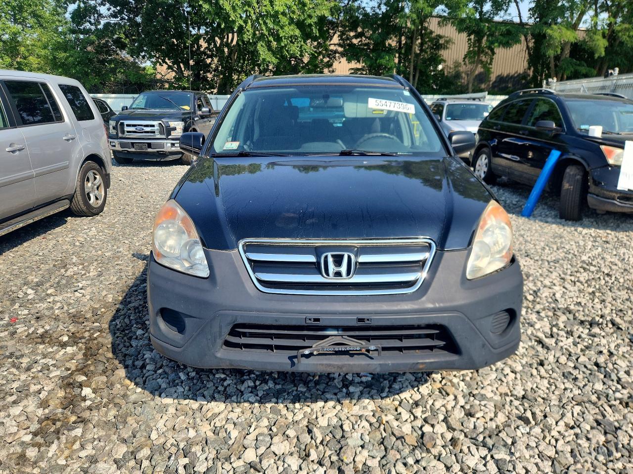 2005 Honda Cr-v Ex Black vin: SHSRD78865U321329