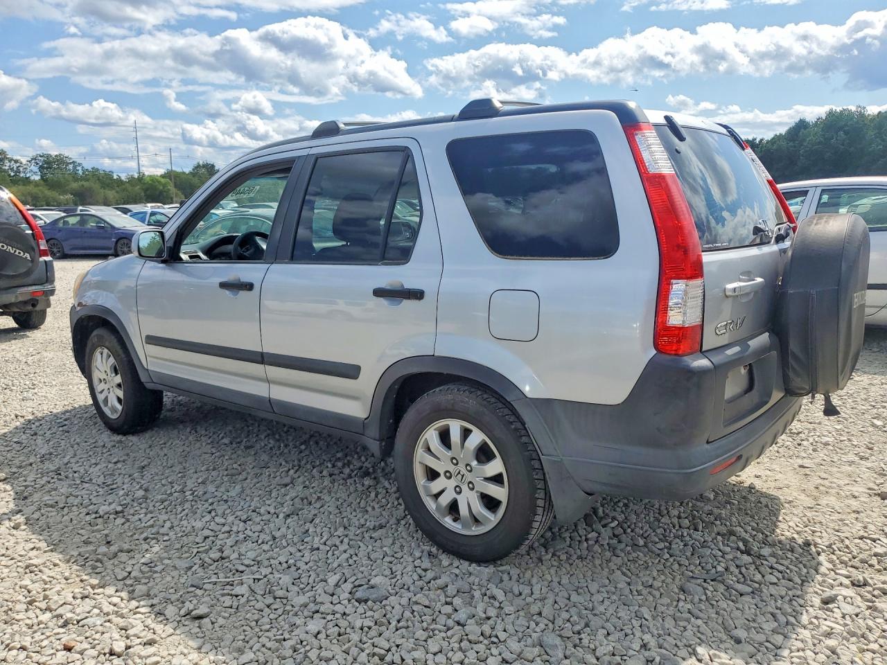 2005 Honda Cr-v Ex Gray vin: SHSRD78865U322836
