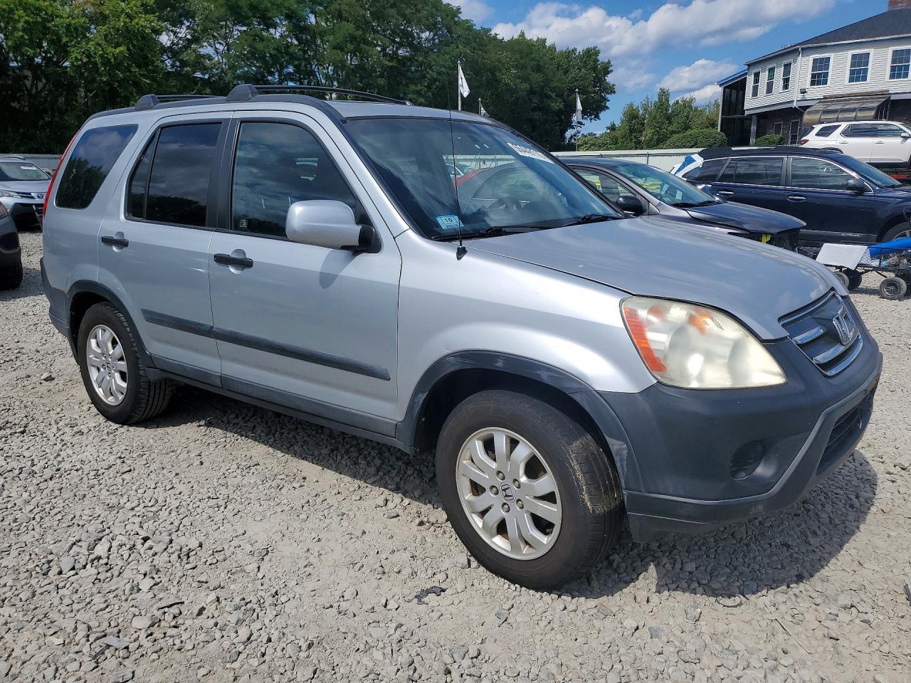 2005 Honda Cr-v Ex Gray vin: SHSRD78865U322836