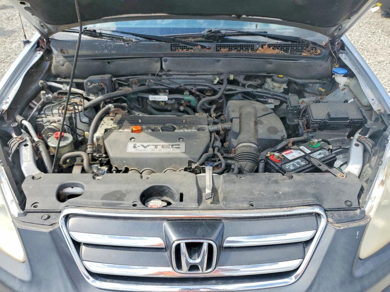 2005 Honda Cr-v Ex Gray vin: SHSRD78865U322836