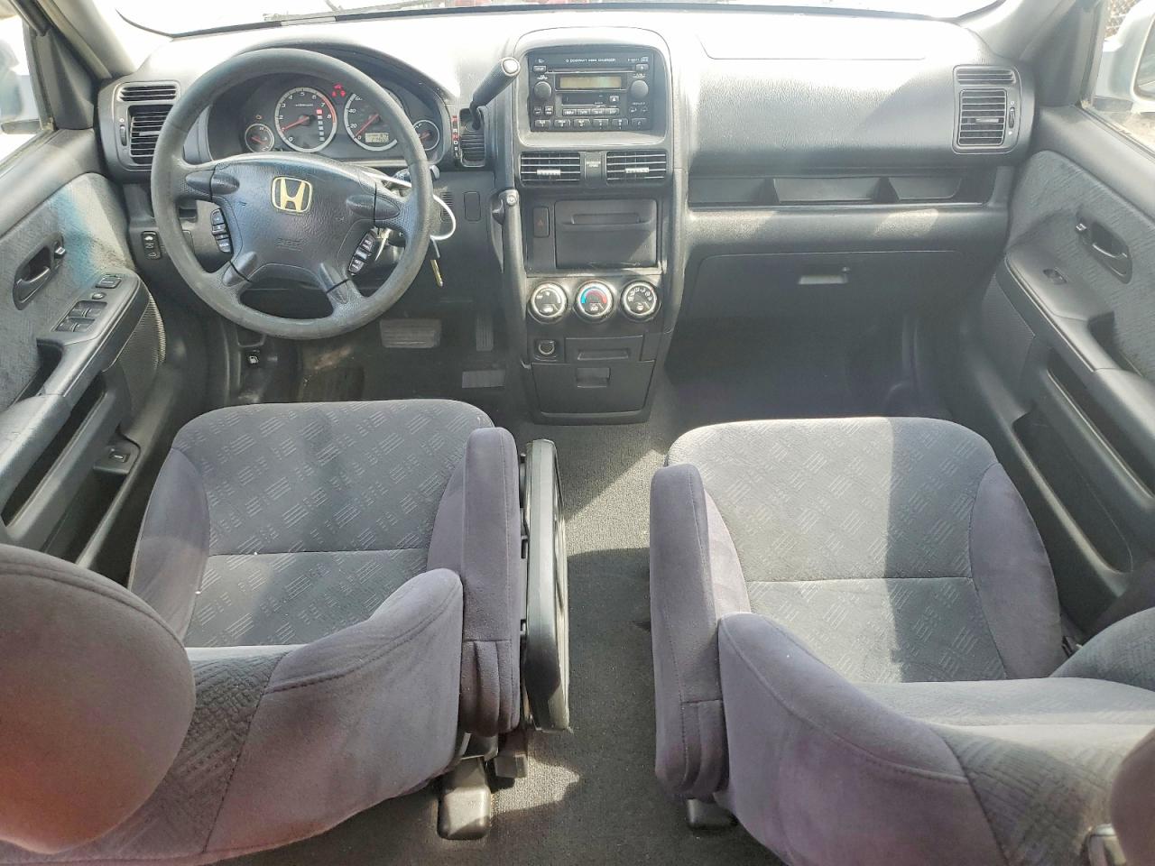 2005 Honda Cr-v Ex Gray vin: SHSRD78865U322836