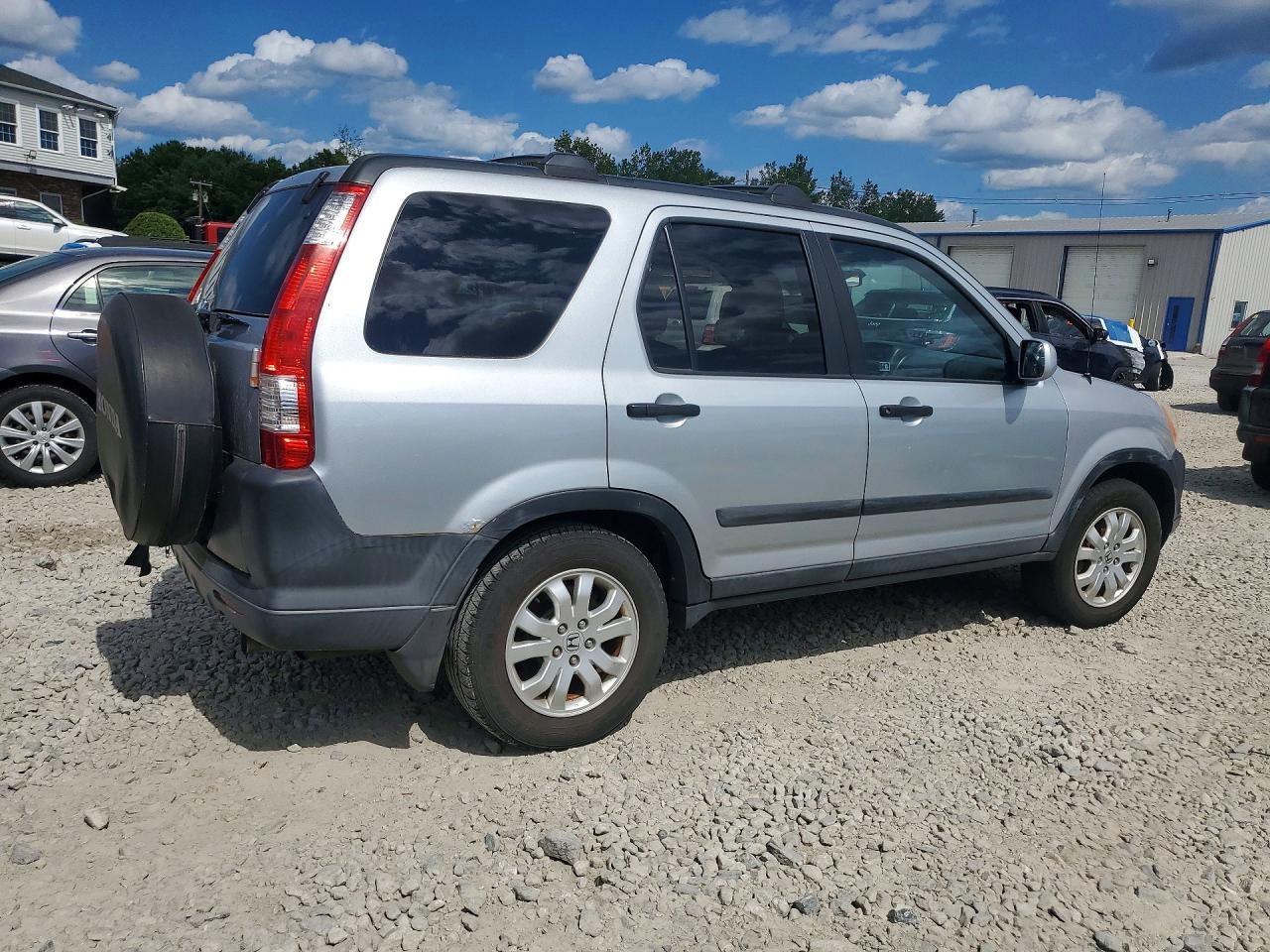 2005 Honda Cr-v Ex Gray vin: SHSRD78865U322836