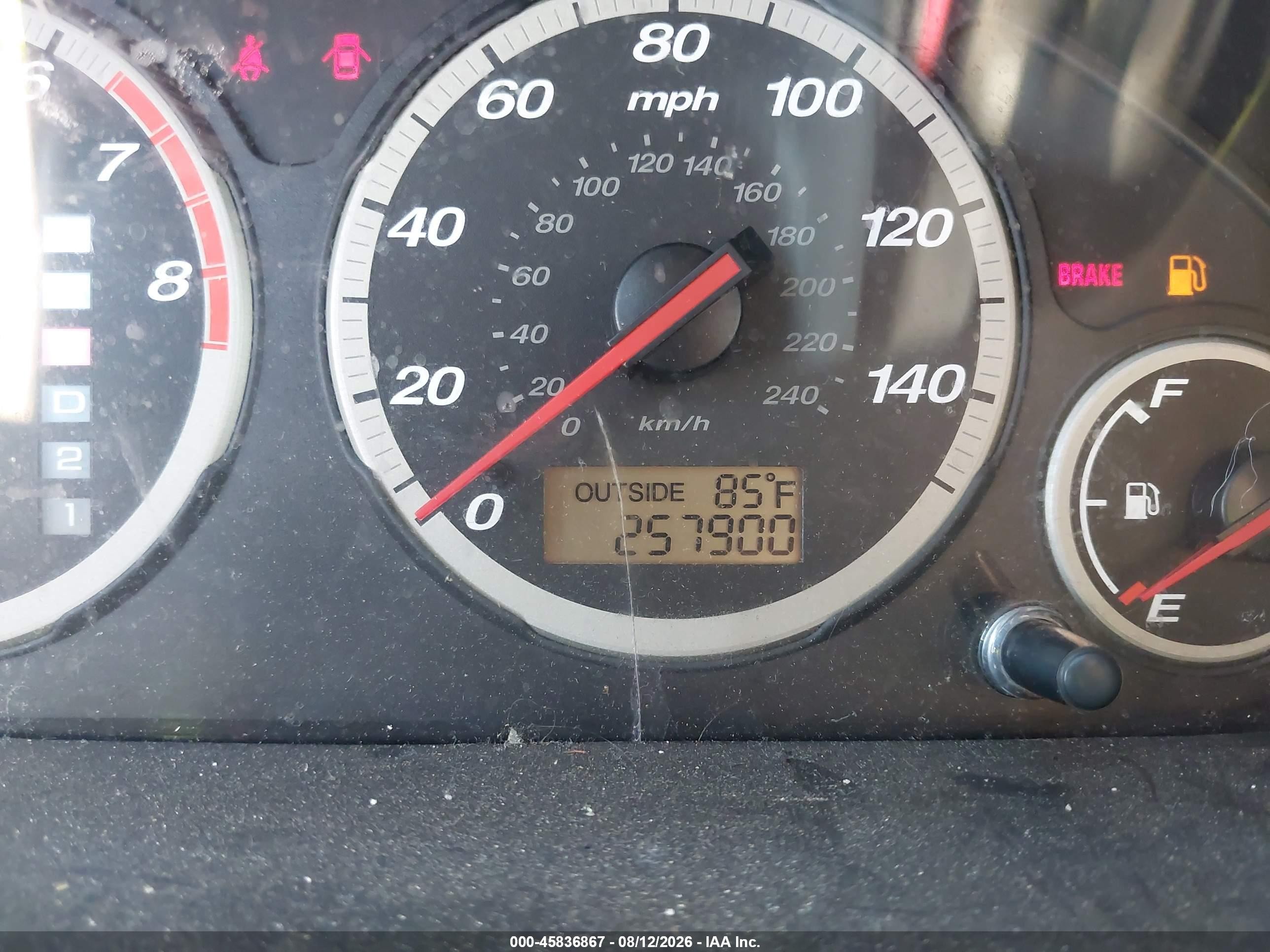 2005 Honda Cr-v Ex Black vin: SHSRD78865U328412