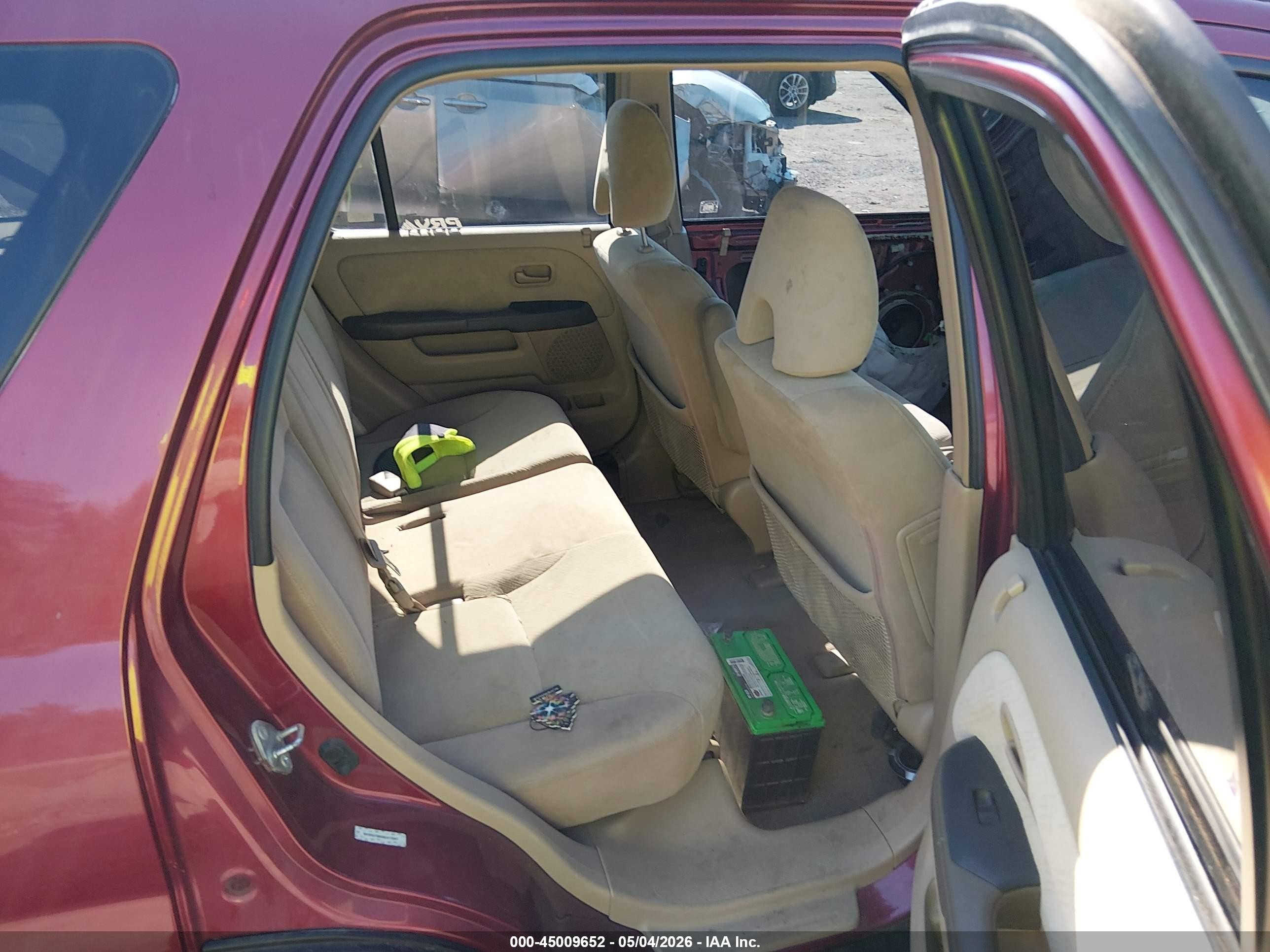 2006 Honda Cr-v Ex Red vin: SHSRD78866U413591