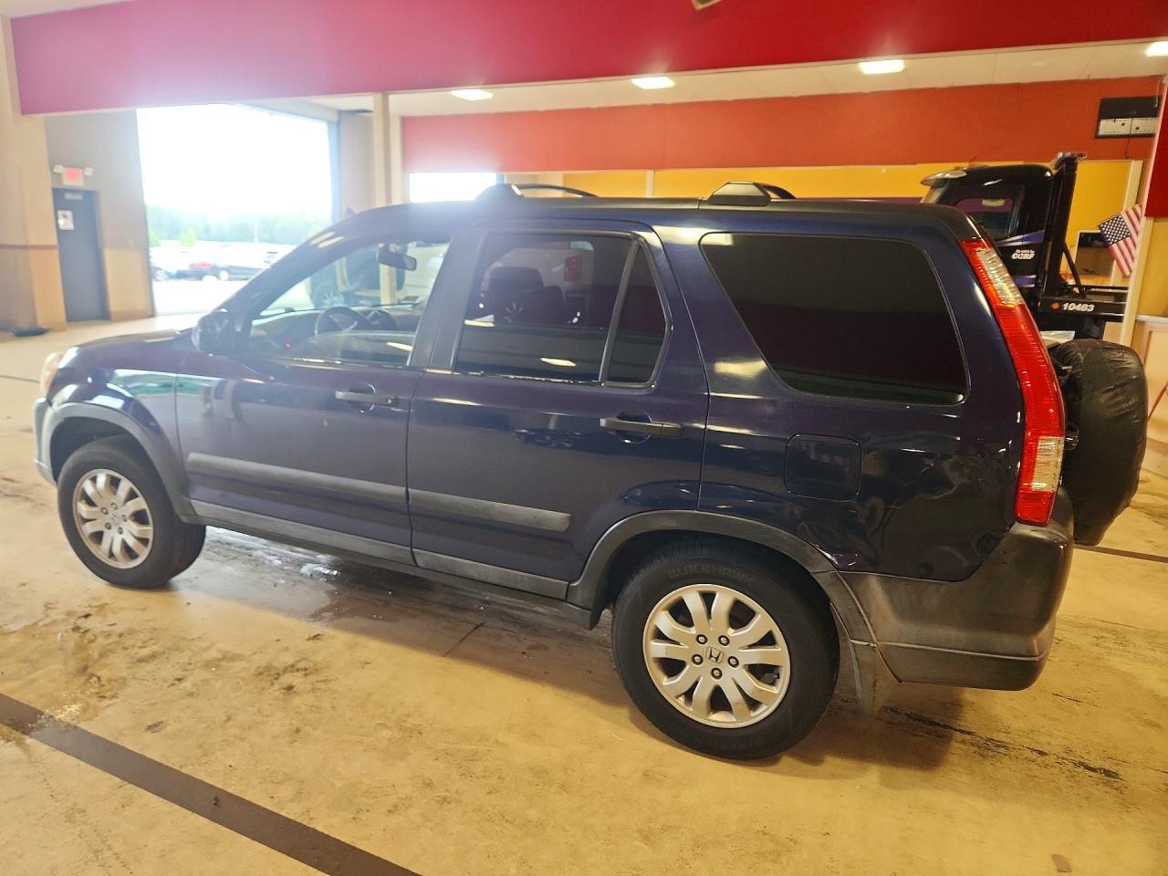 2006 Honda Cr-v Ex Blue vin: SHSRD78866U422548