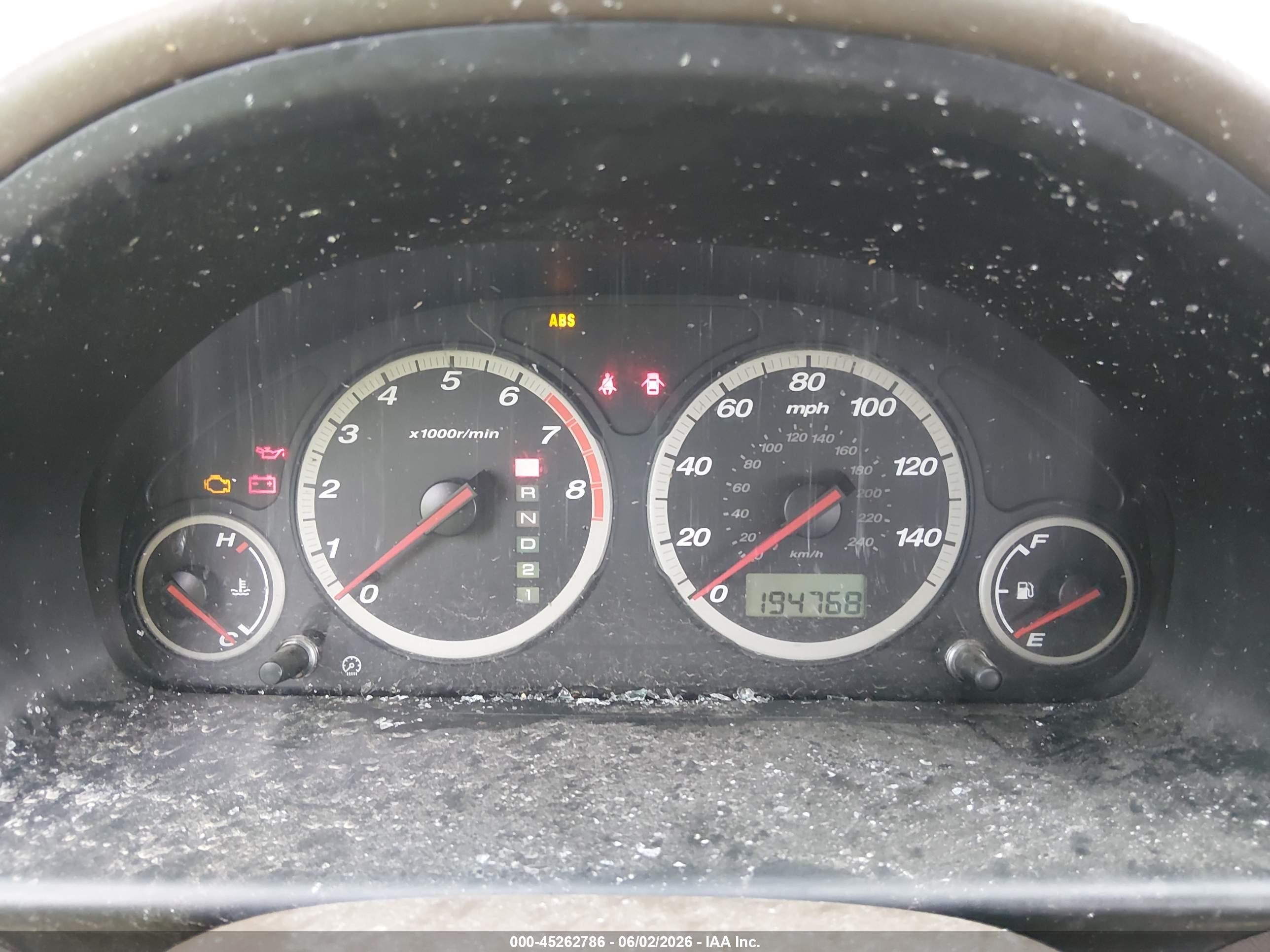 2003 Honda Cr-v Ex Beige vin: SHSRD78873U107933