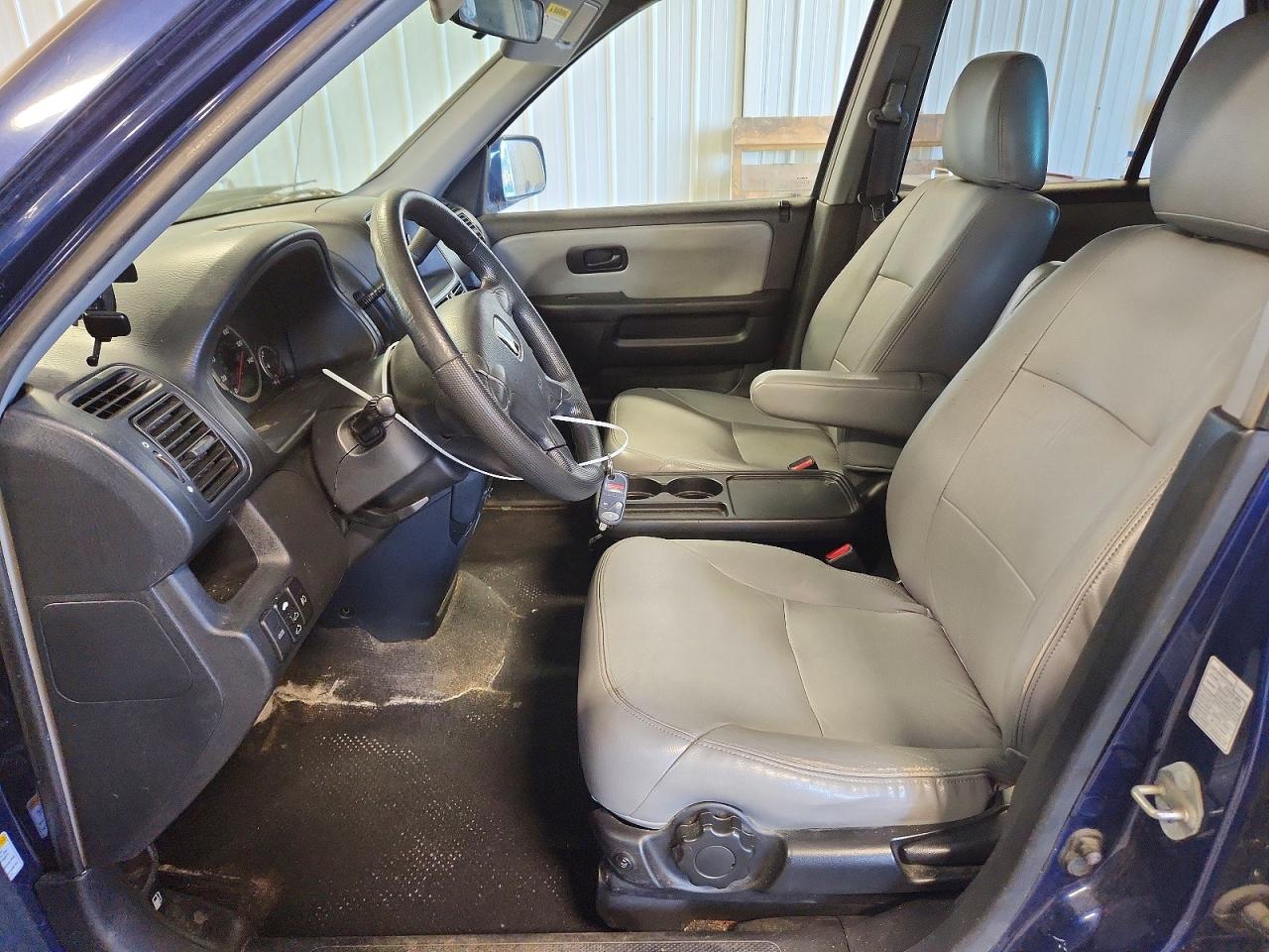 2003 Honda Cr-v Ex Blue vin: SHSRD78873U121007