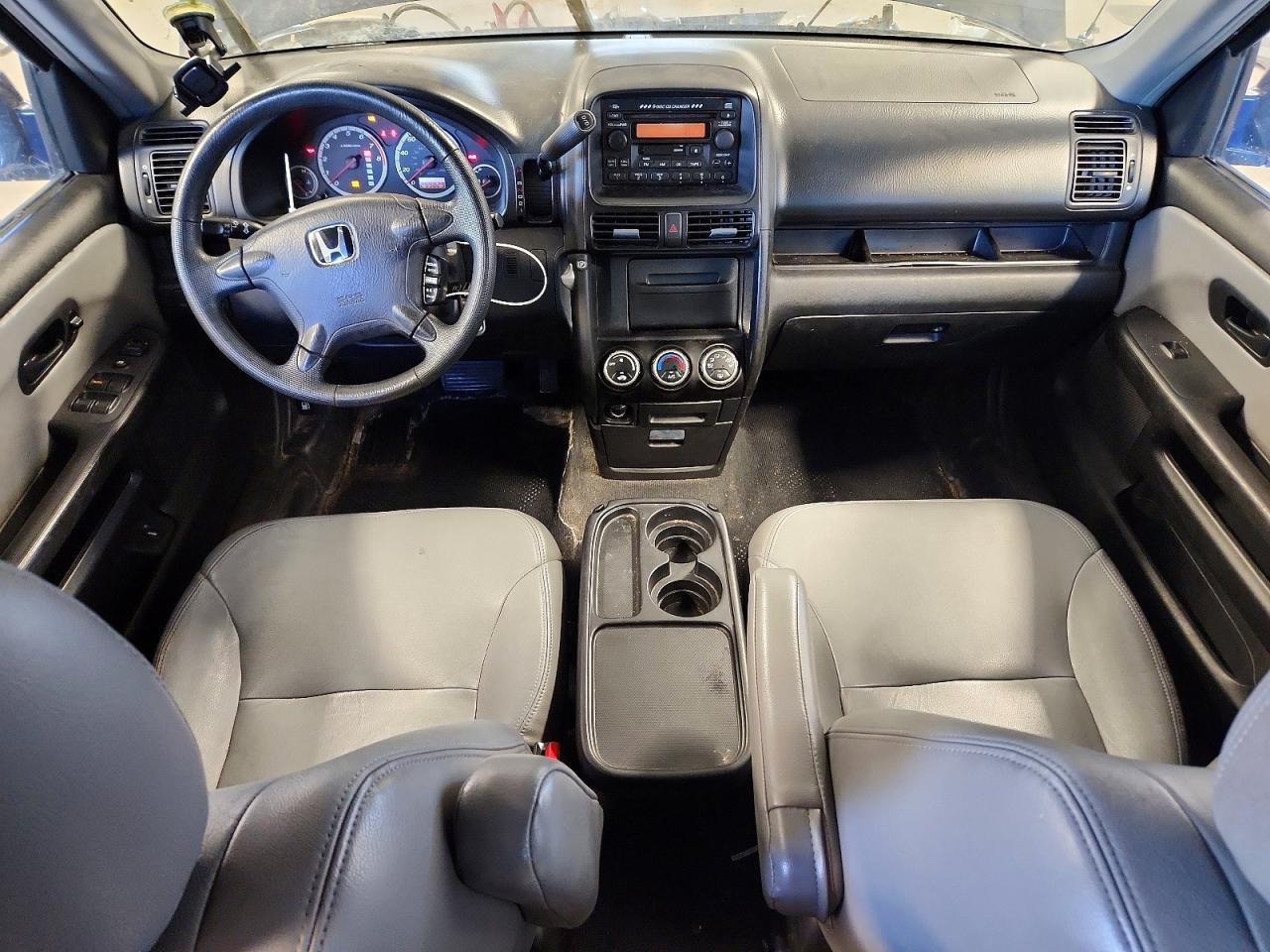 2003 Honda Cr-v Ex Blue vin: SHSRD78873U121007