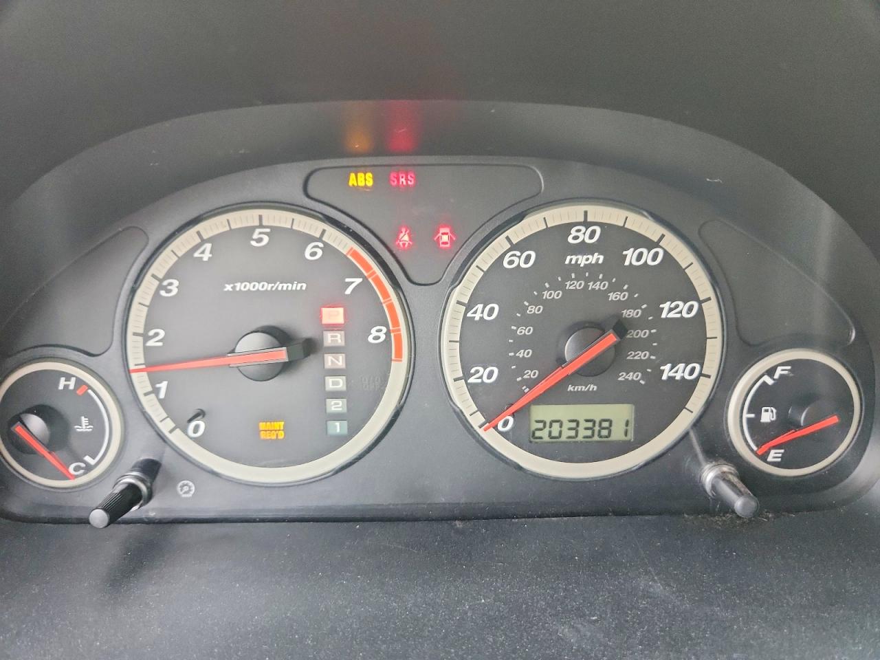 2003 Honda Cr-v Ex Tan vin: SHSRD78873U125381