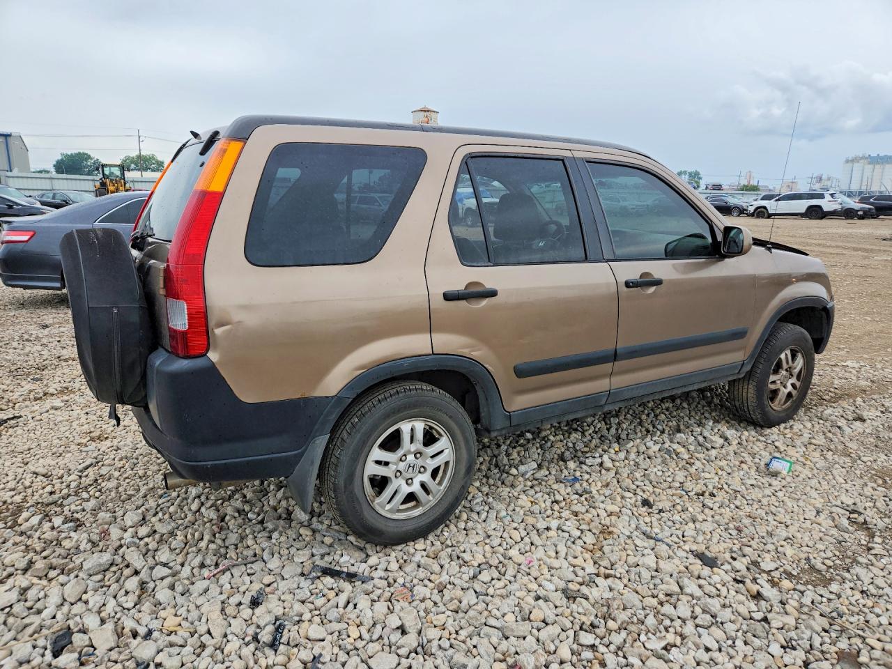 2003 Honda Cr-v Ex Tan vin: SHSRD78873U125381