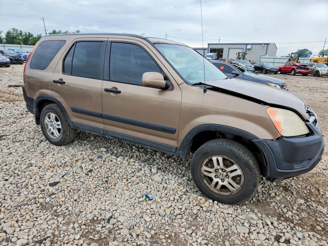 2003 Honda Cr-v Ex Tan vin: SHSRD78873U125381