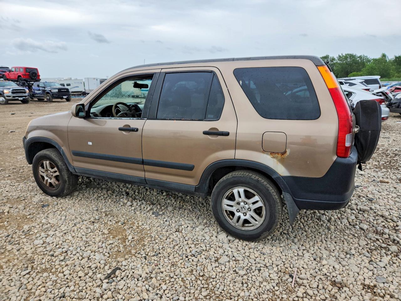 2003 Honda Cr-v Ex Tan vin: SHSRD78873U125381
