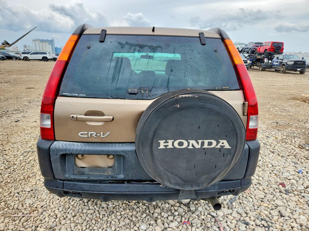 2003 Honda Cr-v Ex Tan vin: SHSRD78873U125381