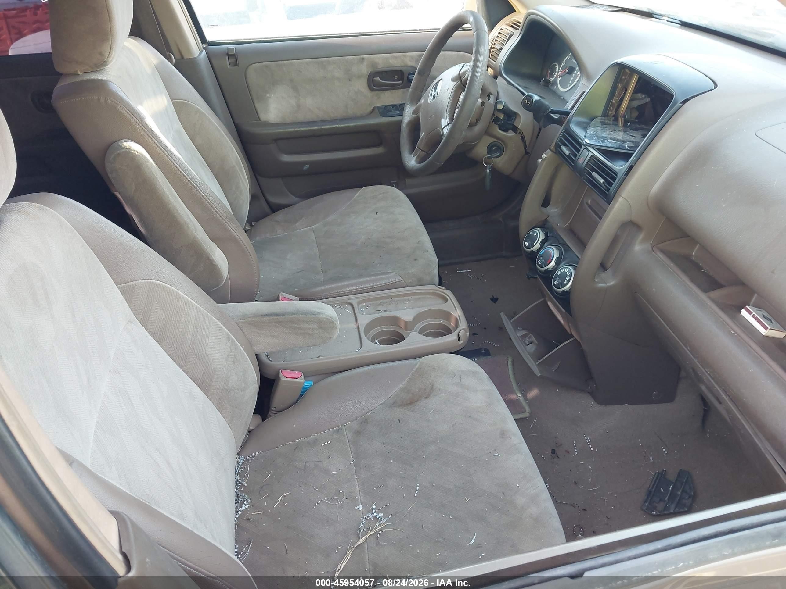 2003 Honda Cr-v Ex Gold vin: SHSRD78873U154847