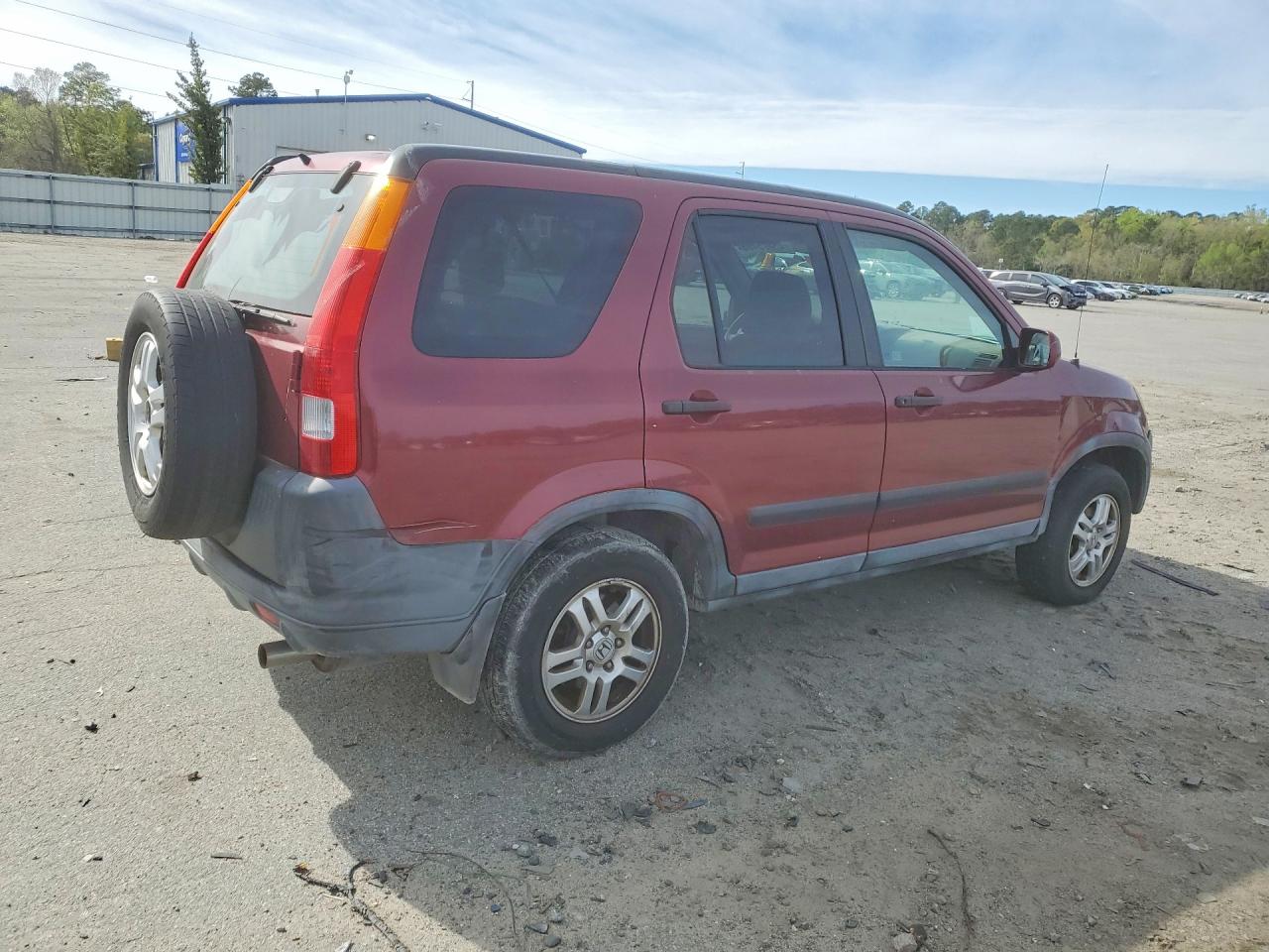 2003 Honda Cr-v Ex Maroon vin: SHSRD78873U157456