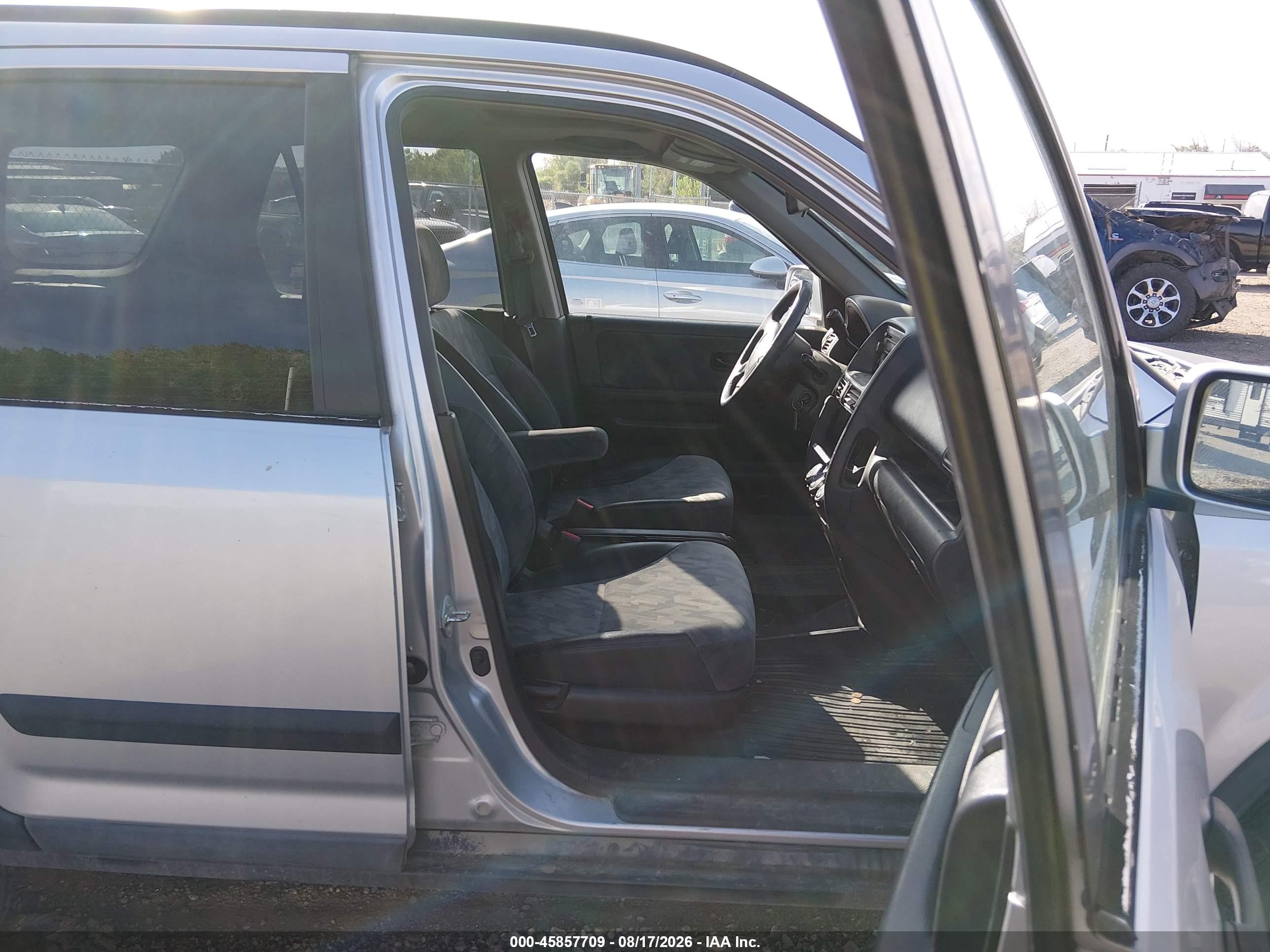 2004 Honda Cr-v Ex Silver vin: SHSRD78874U200968