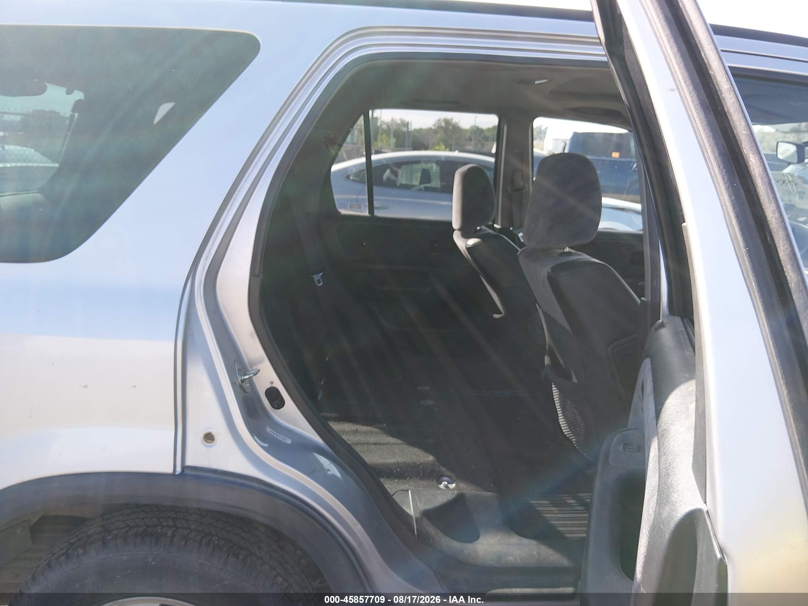 2004 Honda Cr-v Ex Silver vin: SHSRD78874U200968