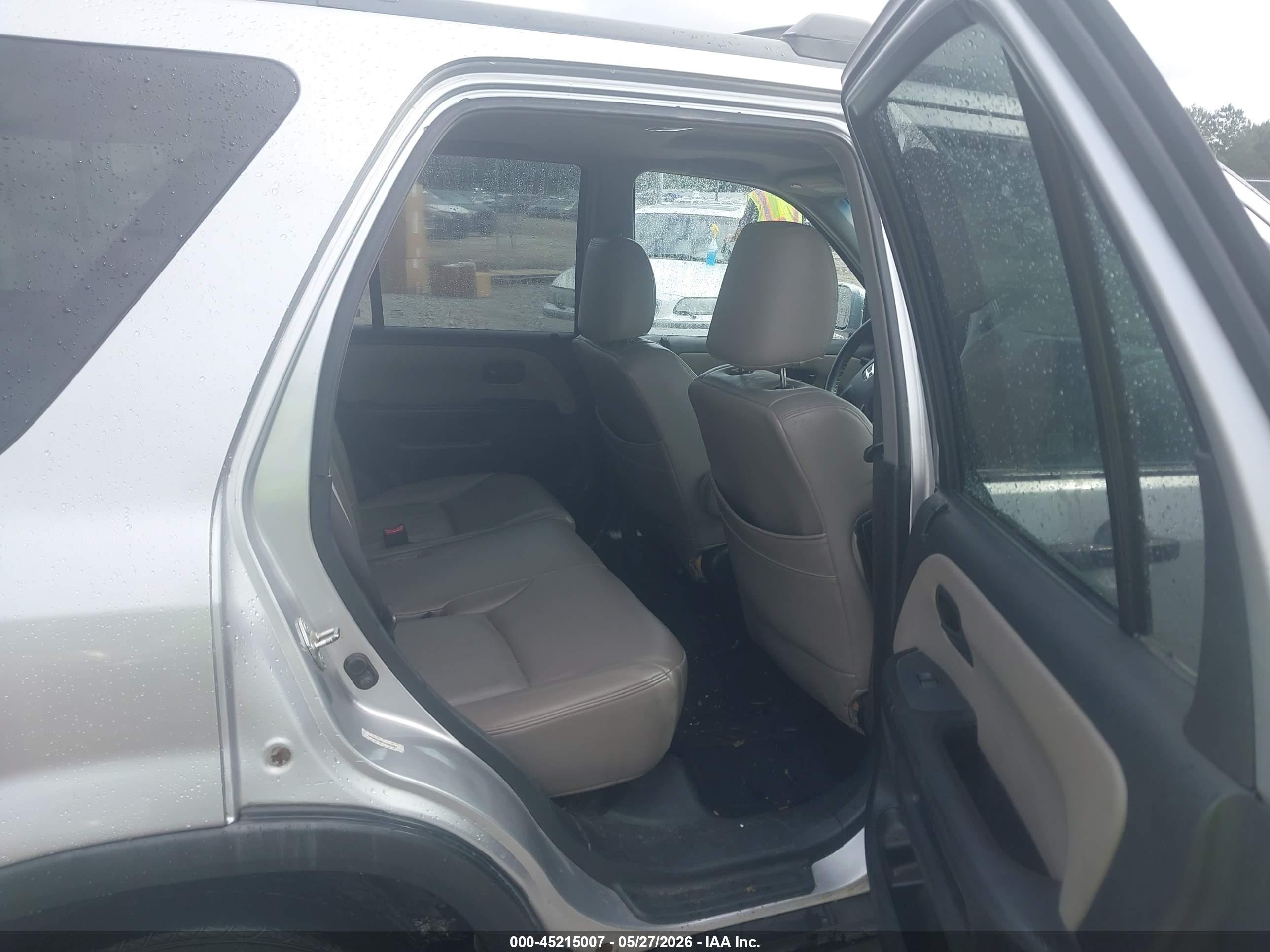 2004 Honda Cr-v Ex Silver vin: SHSRD78874U202297