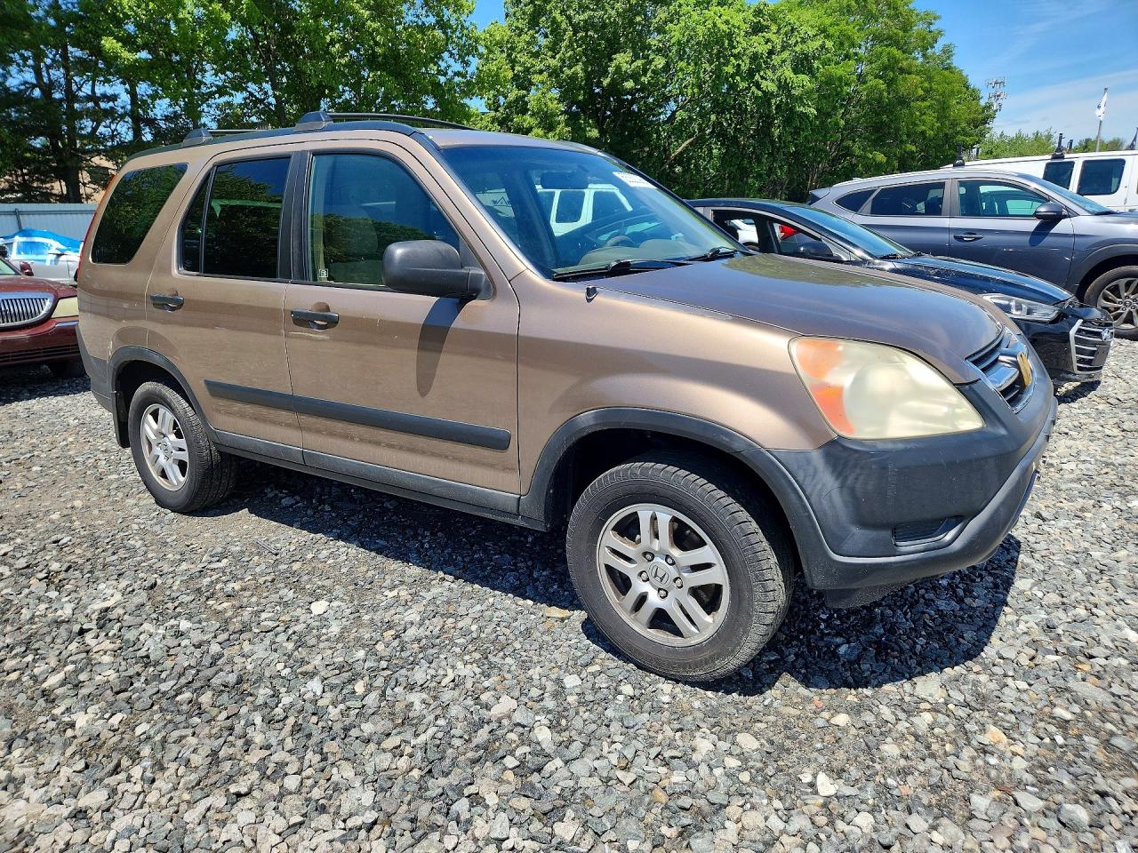 2004 Honda Cr-v Ex Tan vin: SHSRD78874U212599