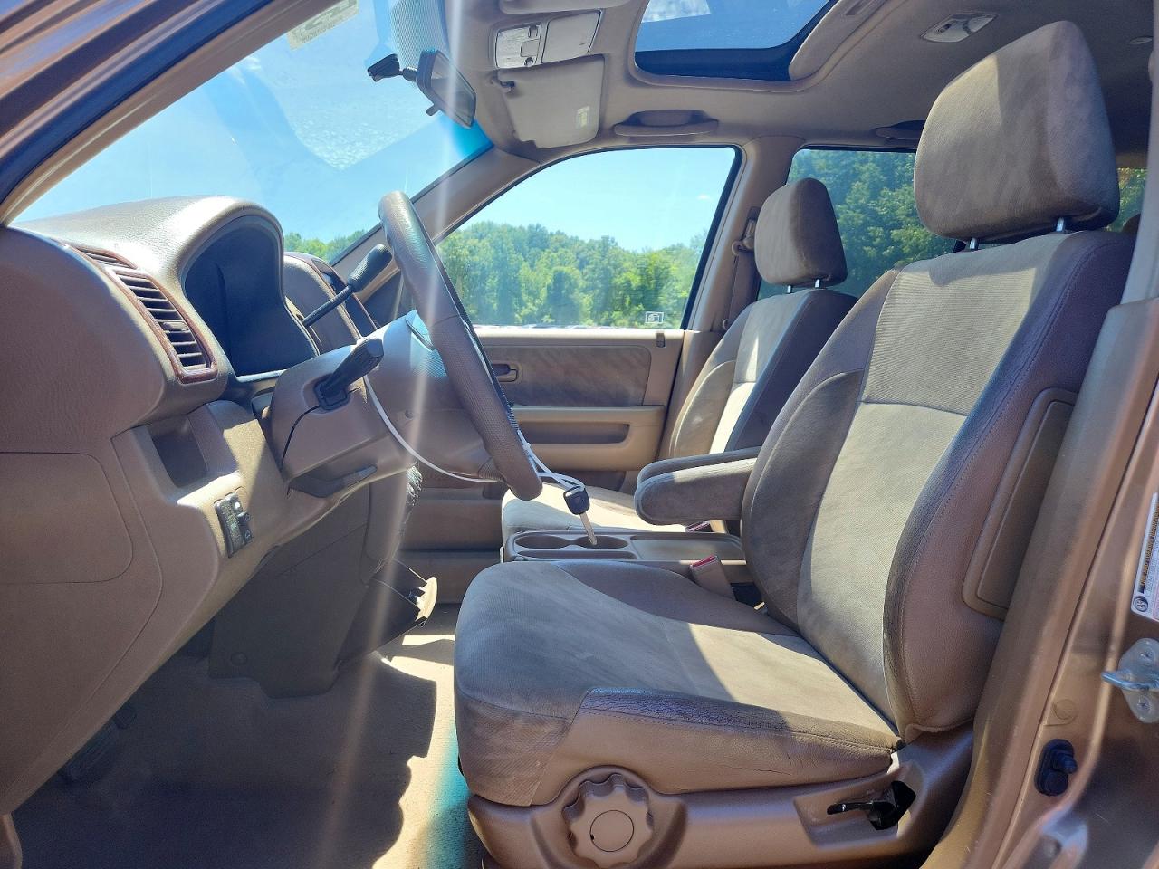 2004 Honda Cr-v Ex Tan vin: SHSRD78874U212599