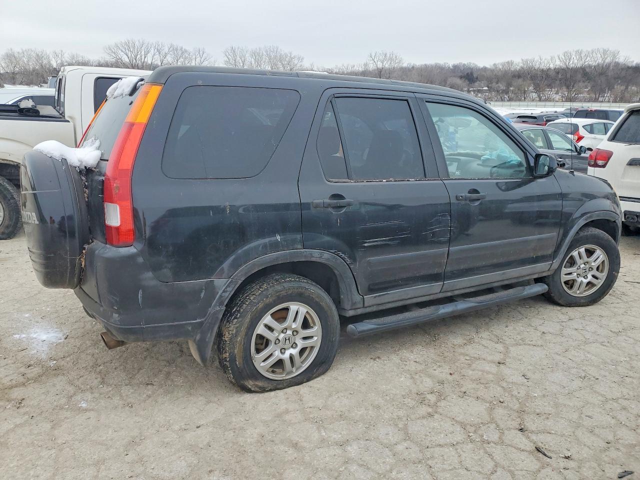 2004 Honda Cr-v Ex Черный vin: SHSRD78874U225482