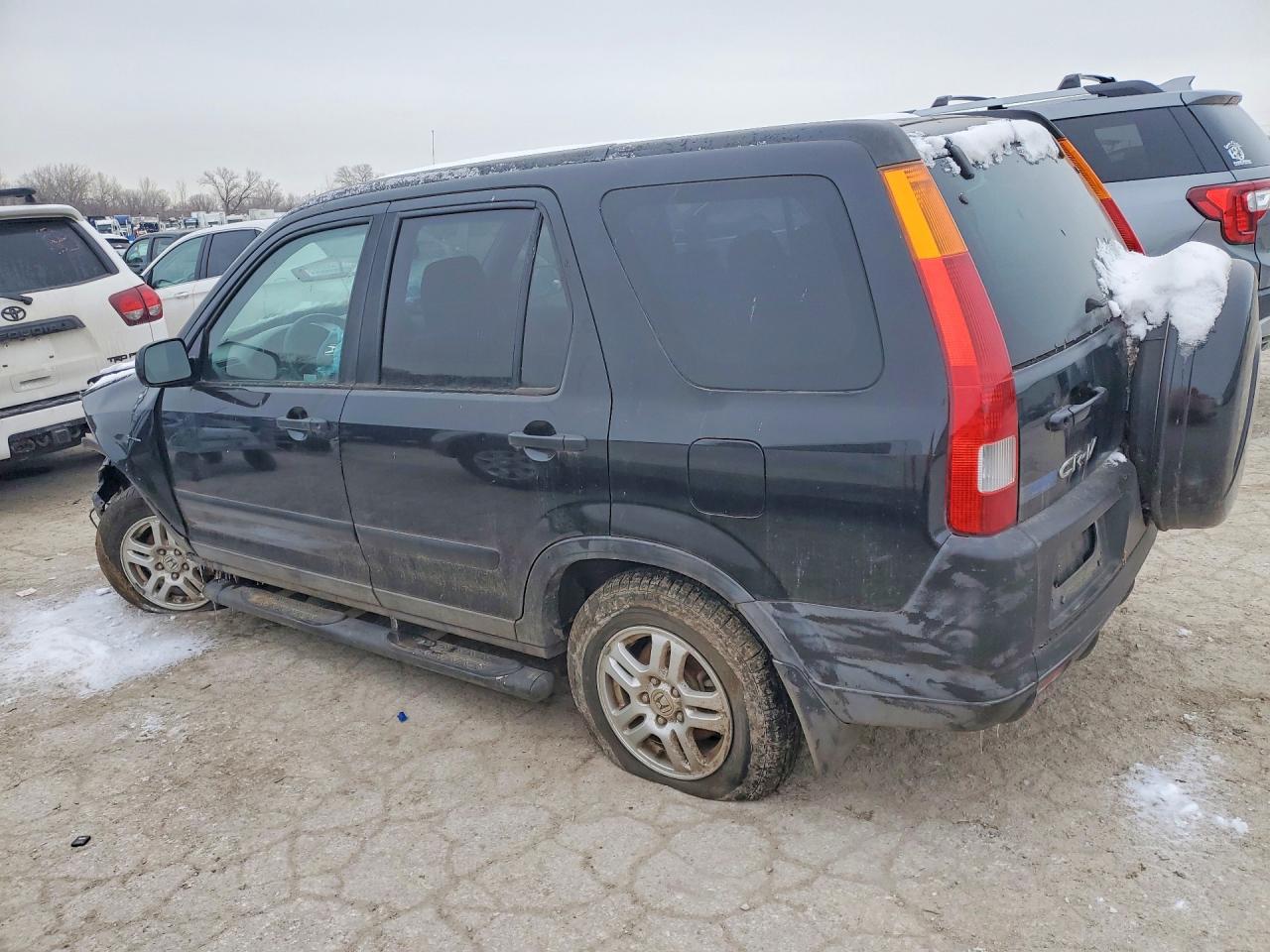2004 Honda Cr-v Ex Черный vin: SHSRD78874U225482